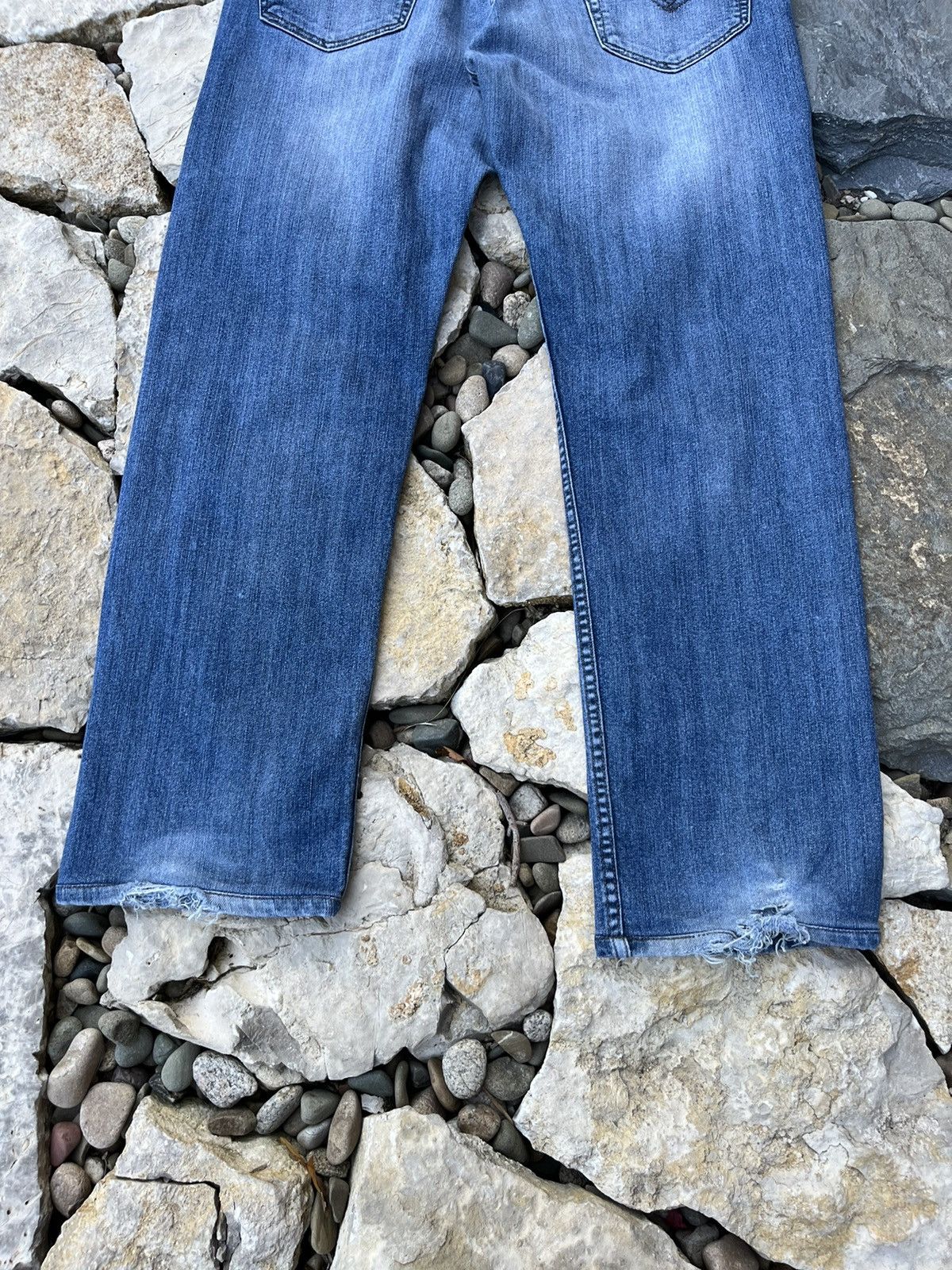 Levi's × Levi's Vintage Clothing × Vintage Vintage Levi’s 504 distressed jeans washed baggy thrashed Size US 32 / EU 48 - 15 Thumbnail