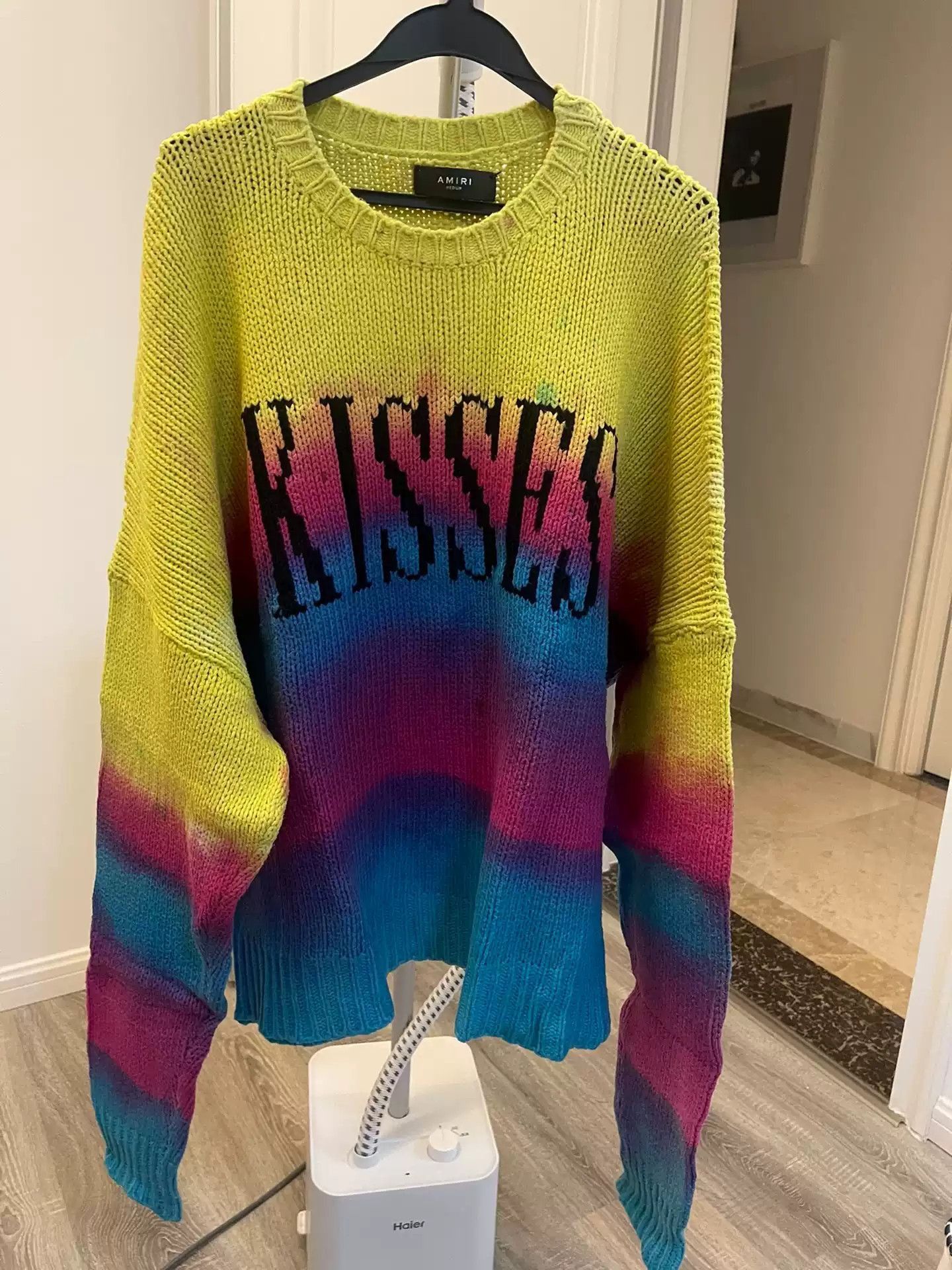 Amiri AMIRI Kisses Tie Dye Sweater-2506 Size US M / EU 48-50 / 2 - 1 Thumbnail