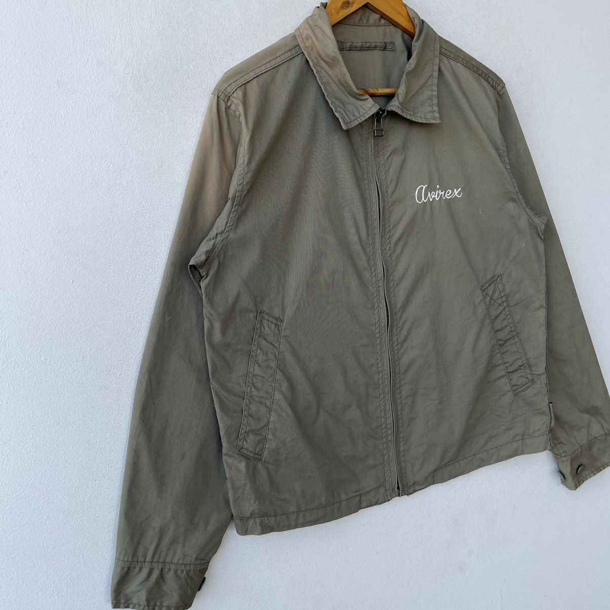 Avirex Vintage 90s Avirex USS Saratoga CV-60 Tour Souvenir Jacket Size US M / EU 48-50 / 2 - 5 Thumbnail