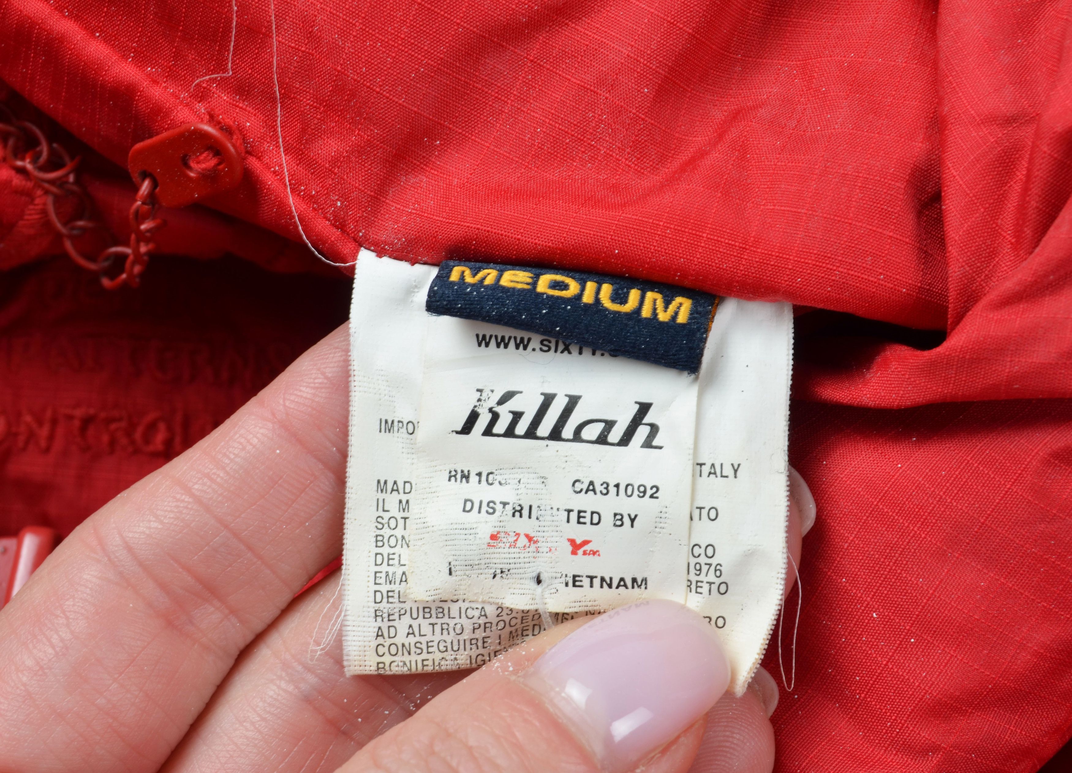 Miss Sixty Vintage Killah by Miss Sixty Y2K Kidcore Red Puffer Jacket Size M / US 6-8 / IT 42-44 - 7 Thumbnail