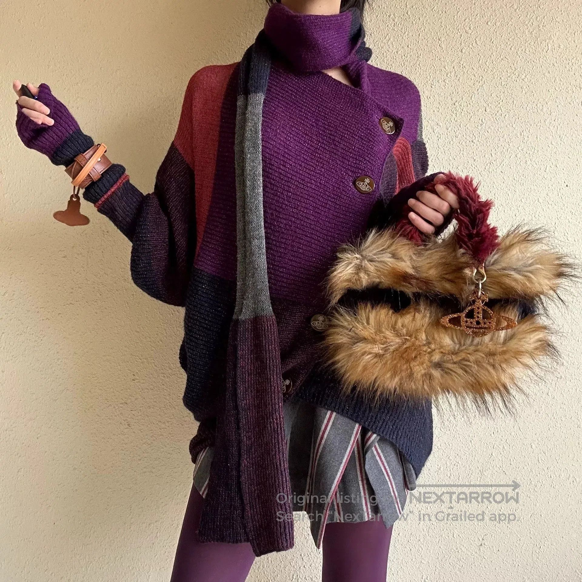 Vivienne Westwood vivienne westwood vintage fur handbag. Size ONE SIZE - 1 Thumbnail