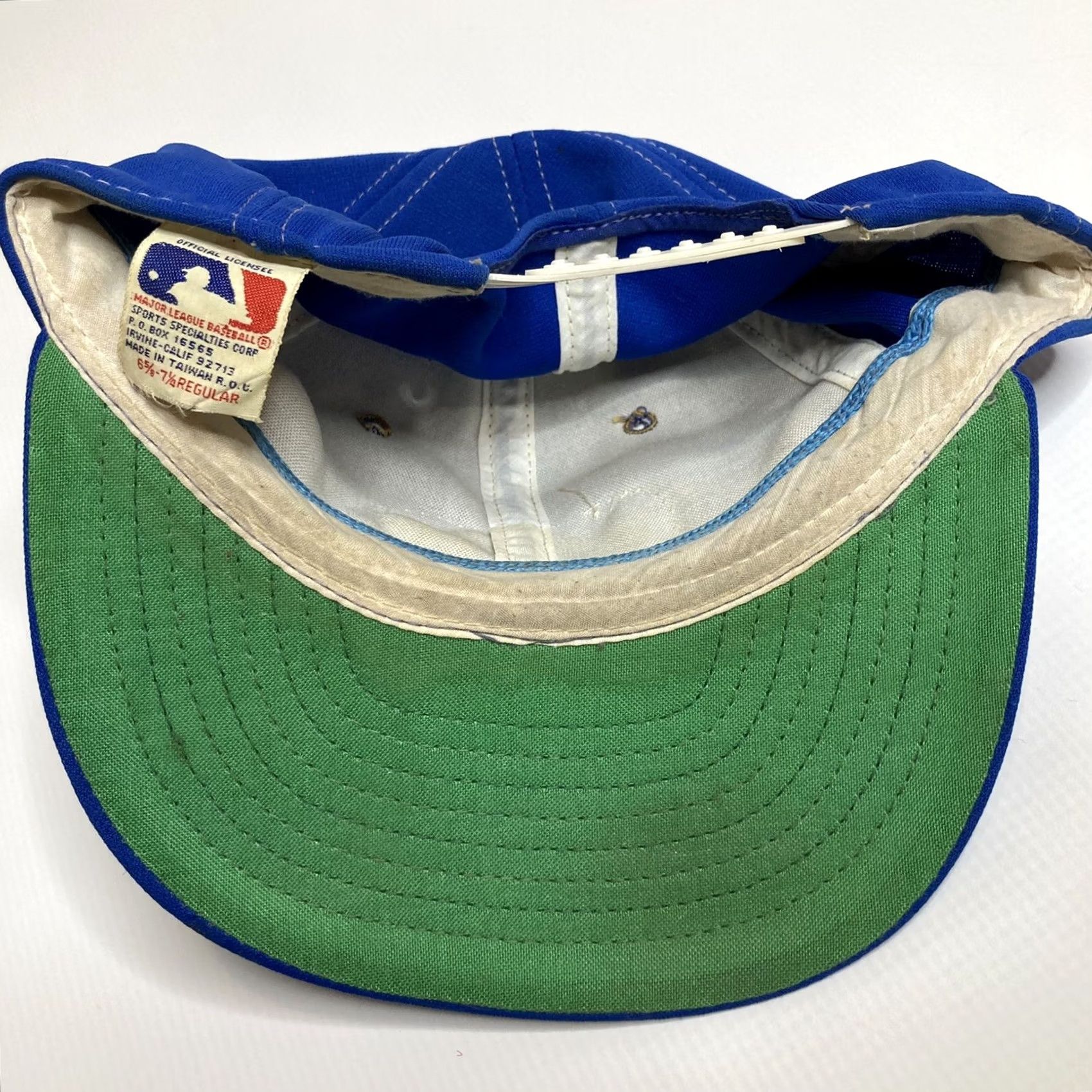 Vintage VINTAGE Dr Pepper I’m A Pepper MLB Snapback Hat Baseball Cap 6 5/8-7 1/4 Adjustable Blue Mens Baseball Cap Size ONE SIZE - 7 Thumbnail