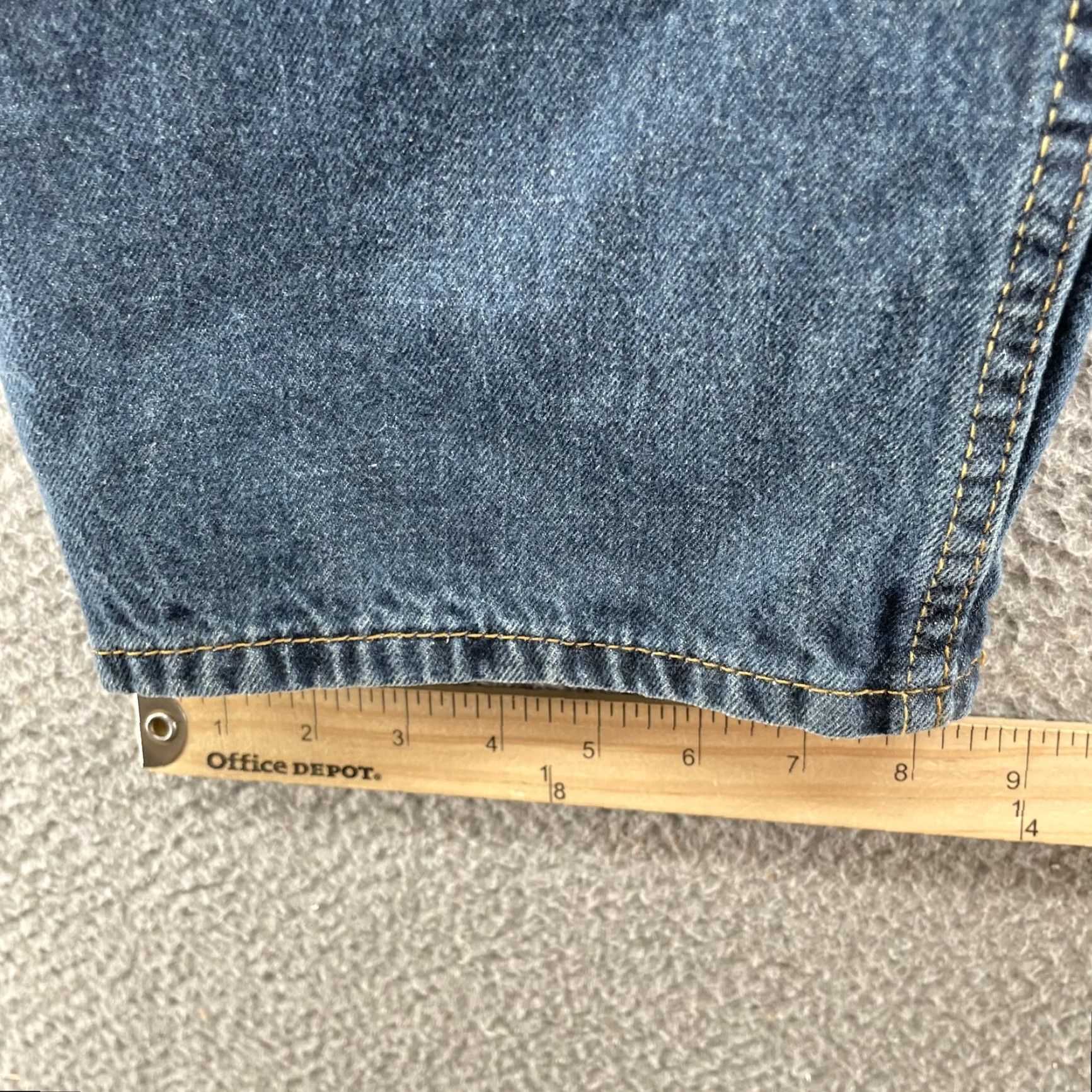 Levi's Levi's 569 Jeans Mens Straight 35x29 Denim Blue 90s Y2k Skate Baggy Workwear Vintage Collection Mens Size US 35 - 4 Thumbnail