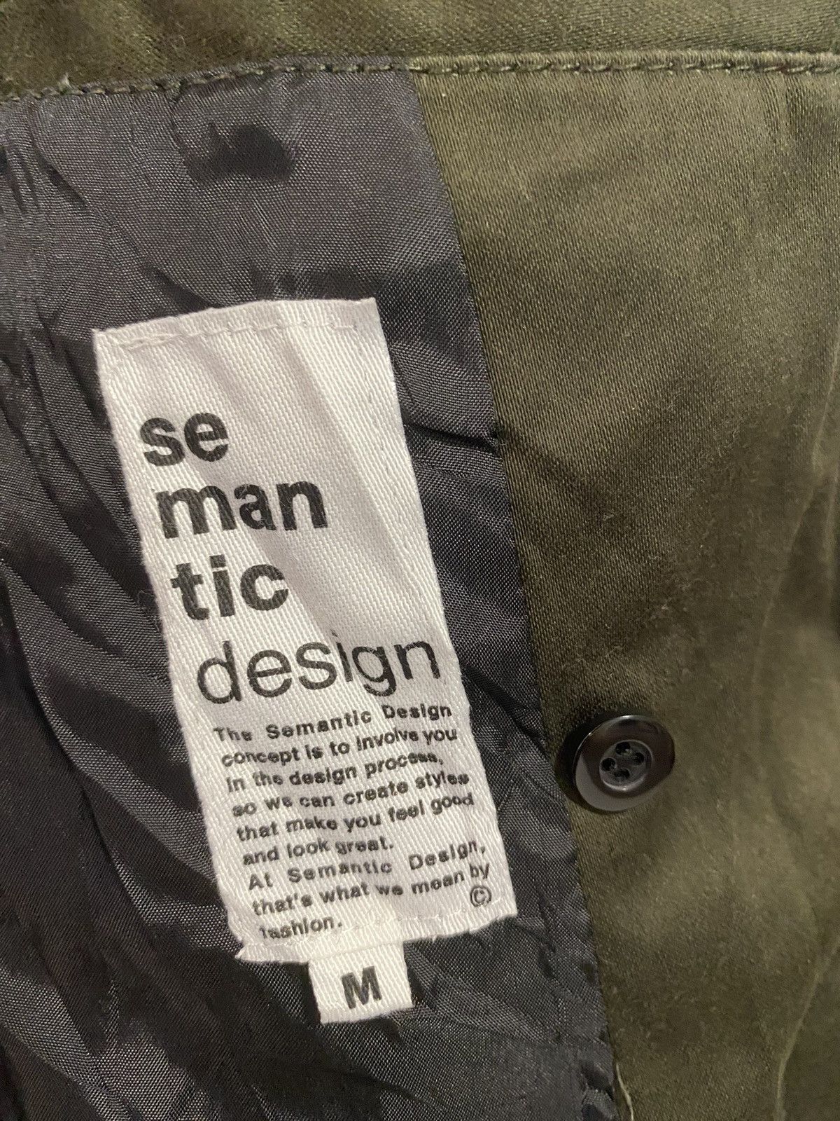 Vintage Semantic Design Japan Punk Style Jacket