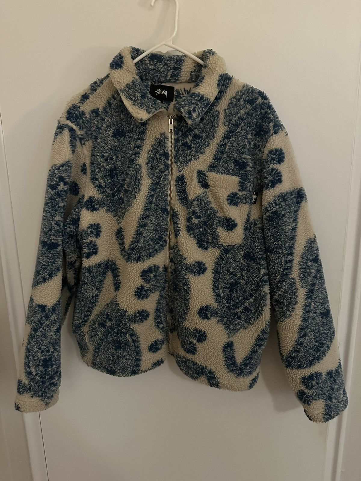 Stussy Paisley Sherpa | Grailed