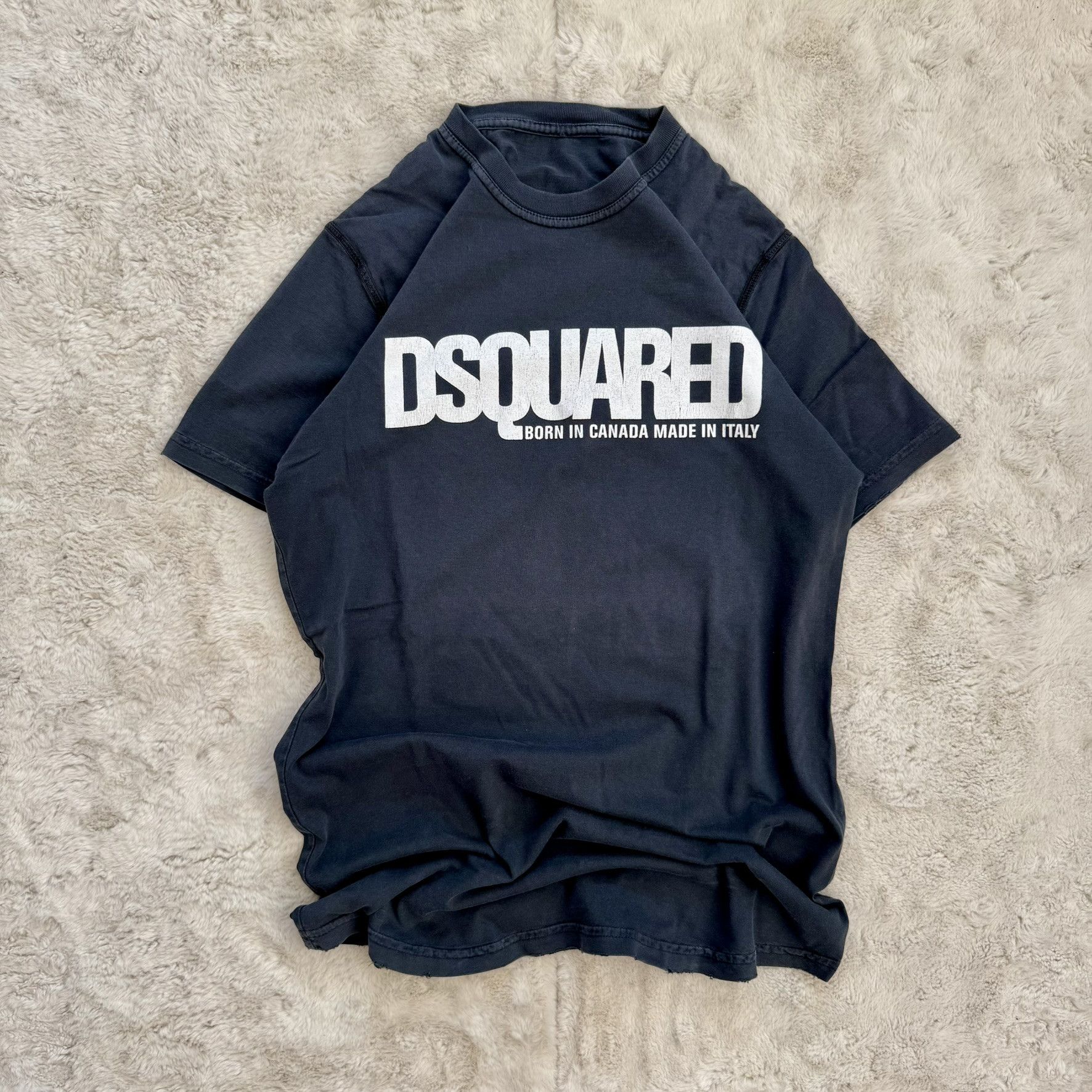 Dsquared2 Dsquared2 Black Logo Tee, Made in Italy – Size M Size US M / EU 48-50 / 2 - 1 Thumbnail