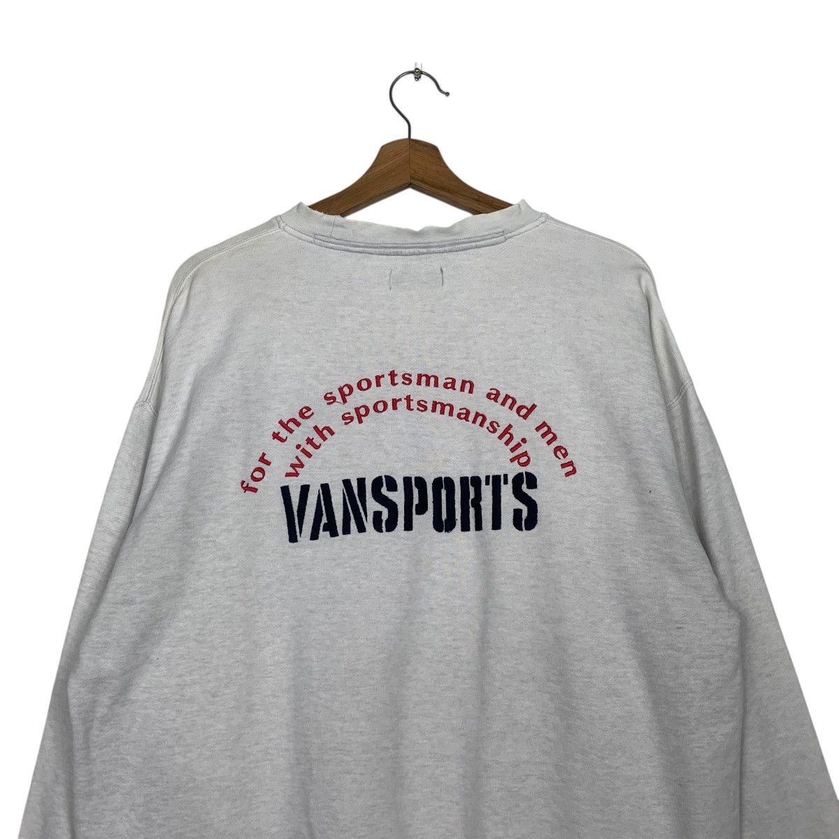 Japanese Brand Japanese Brand Van Sports Crewneck Sweatshirt Size US L / EU 52-54 / 3 - 8 Thumbnail