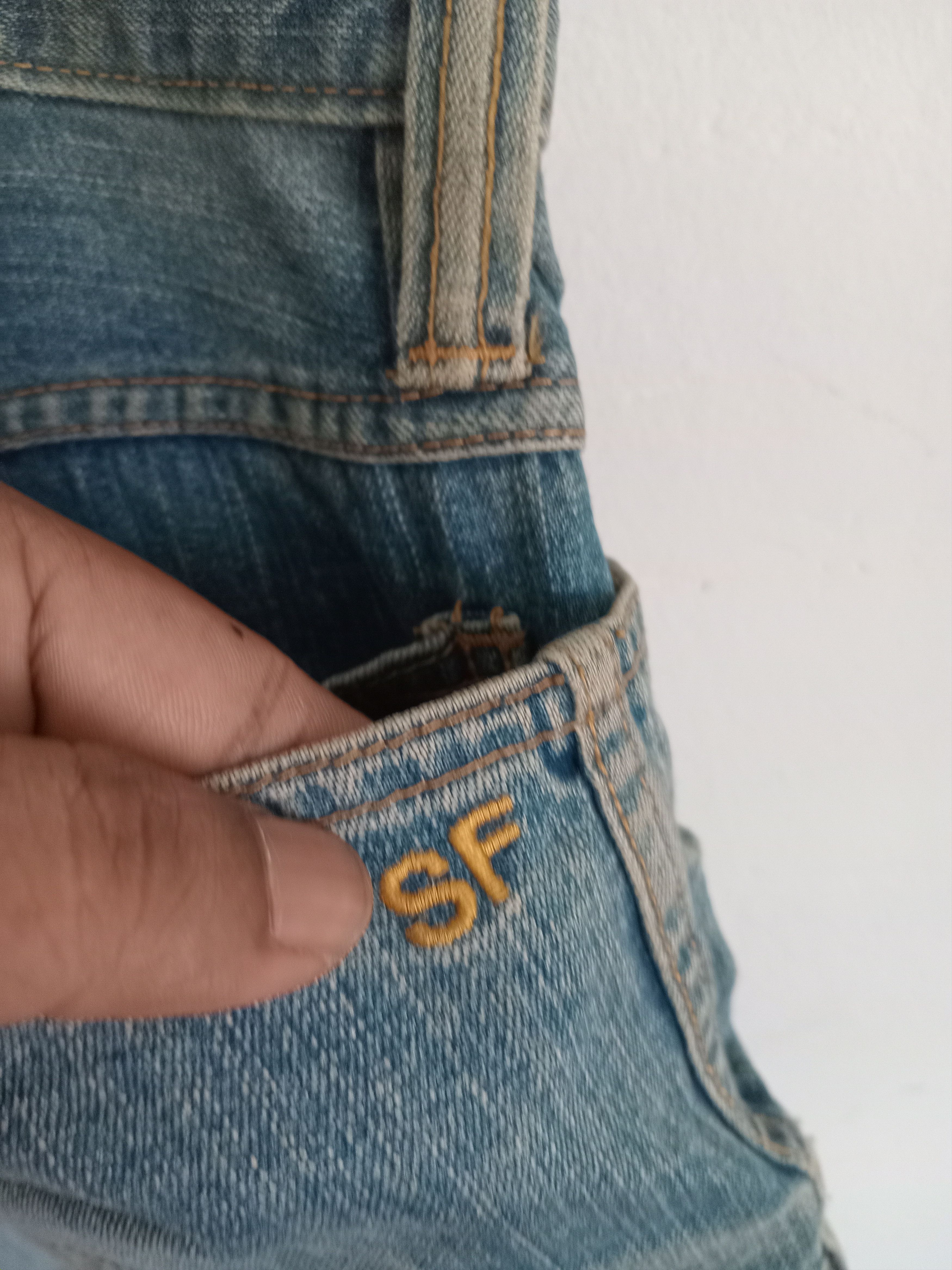 Sassafras Sassafras For All Gardener Denim Jean Size US 37 - 6 Thumbnail