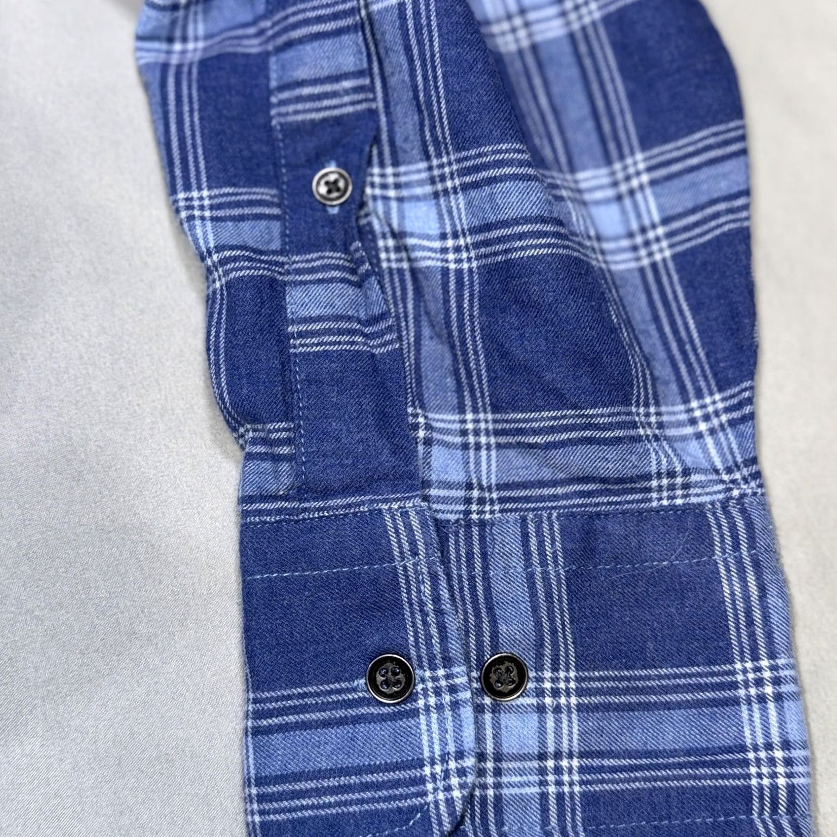 Peter Millar VINTAGE? No. Peter Millar Shirt Mens 2XL Blue Plaid Flannel Button Front Long Sleeve Shirt Mens 2XL Blue Plaid Flannel Button Front Long Sleeve Size US XXL / EU 58 / 5 - 6 Thumbnail