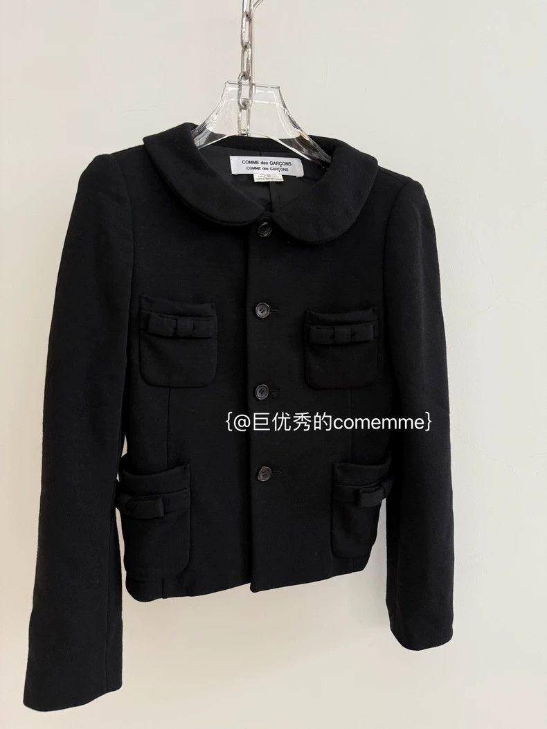 Comme des Garcons Comme Des Garcons Black Gold Ingot Collar Four Bow Pocket Size XS / US 0-2 / IT 36-38 - 4 Thumbnail