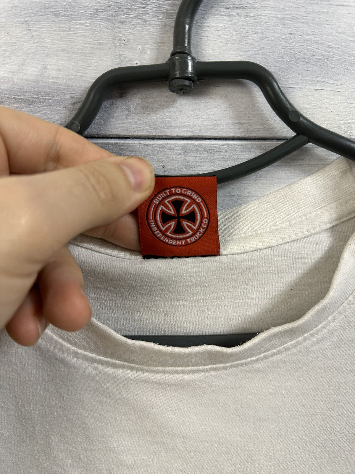 Independent Truck Co. Rare Vintage T-Shirt Independent Truck CO Big Logo. Size US S / EU 44-46 / 1 - 7 Thumbnail