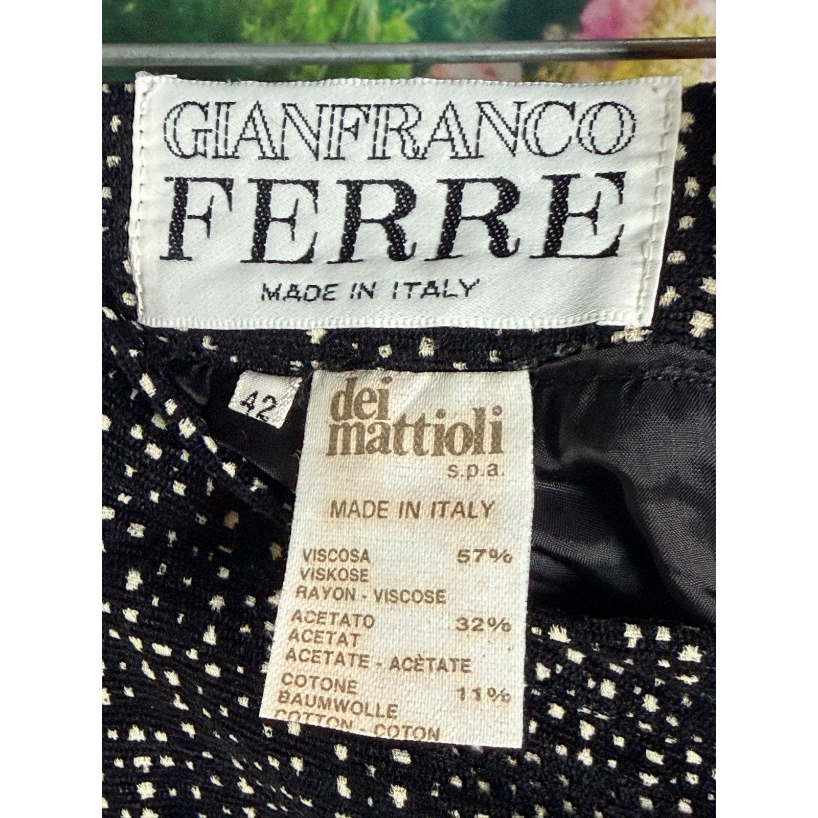 Gianfranco Ferre 0257 Vintage Gianfranco Ferre Maxi Skirt IT 42 US 6 Size 28" / US 6 / IT 42 - 4 Thumbnail