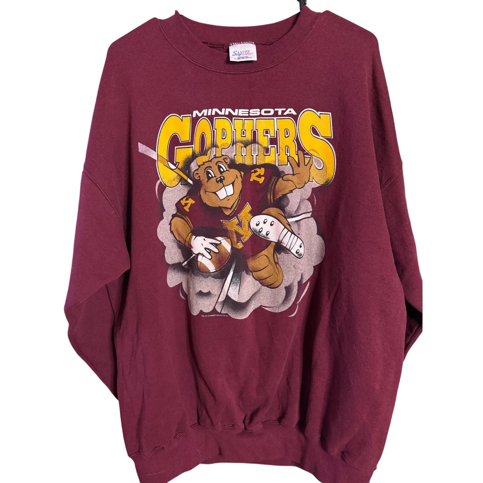 Puma Vintage Minnesota Gophers Breakthrough Crewneck Size US XXL / EU 58 / 5 - 1 Thumbnail