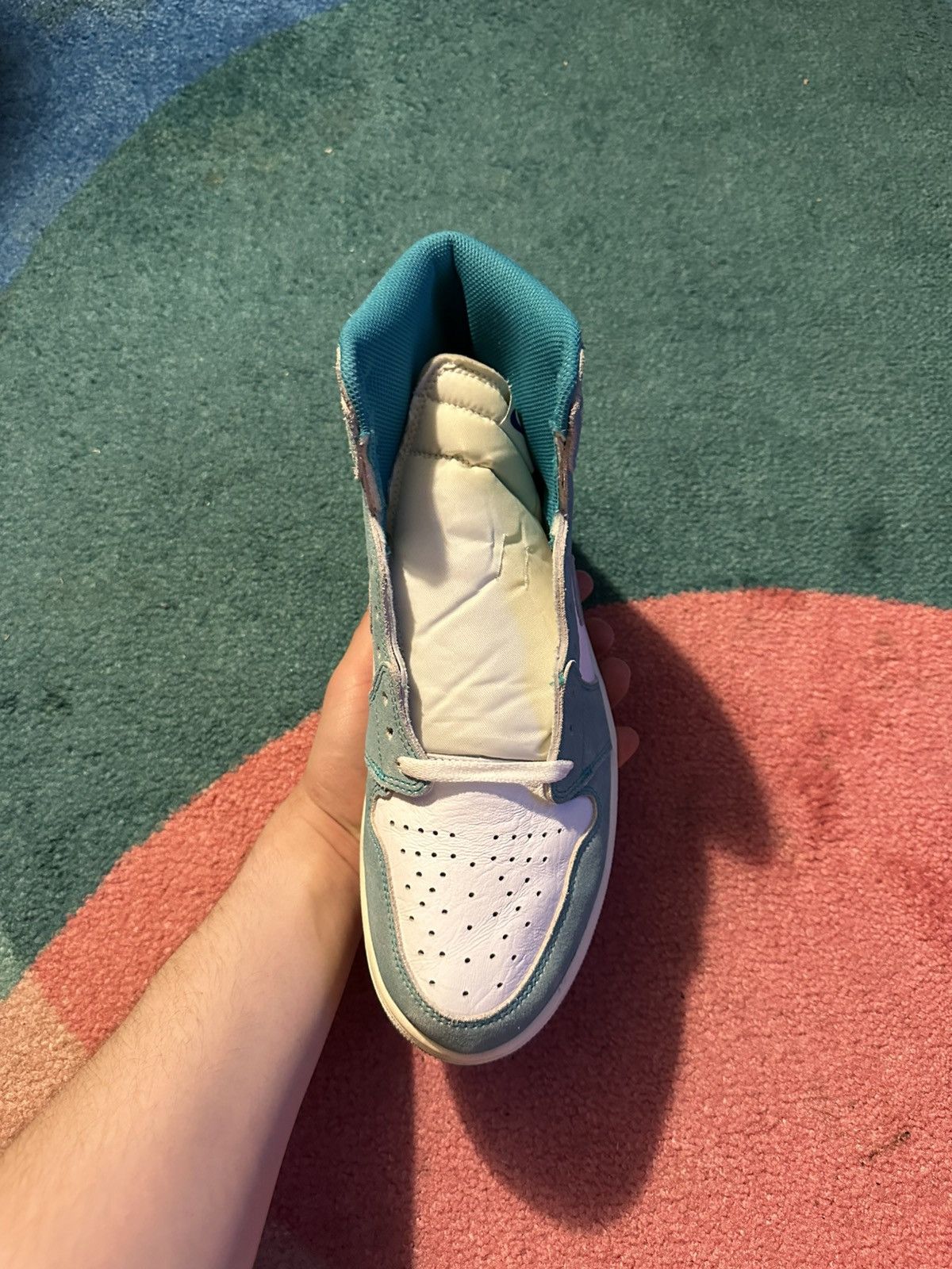 Jordan Brand Air Jordan 1 Retro High OG Turbo Green Size US 11.5 / EU 44-45 - 9 Thumbnail