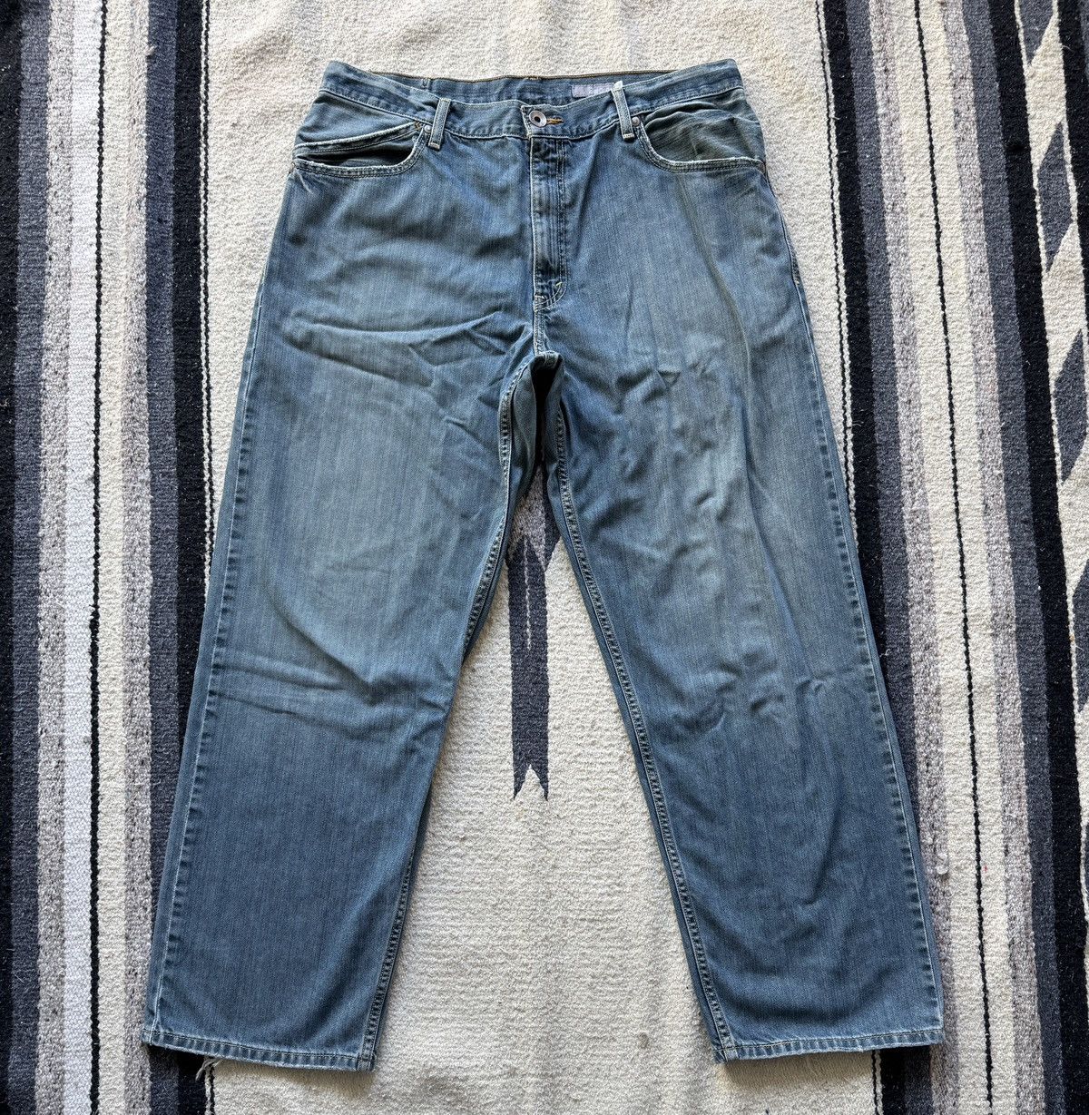 Levi's Y2K Levi’s SilverTab Baggy Cut Jeans 36x32 Size US 36 / EU 52 - 1 Thumbnail