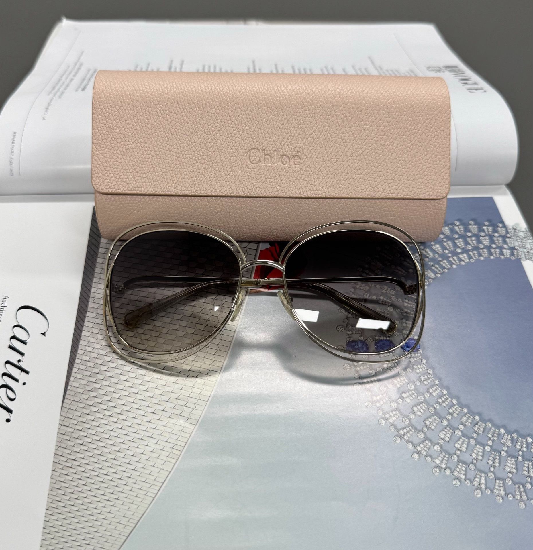 Chloe Chloe Italian Sunglasses Size ONE SIZE - 1 Thumbnail