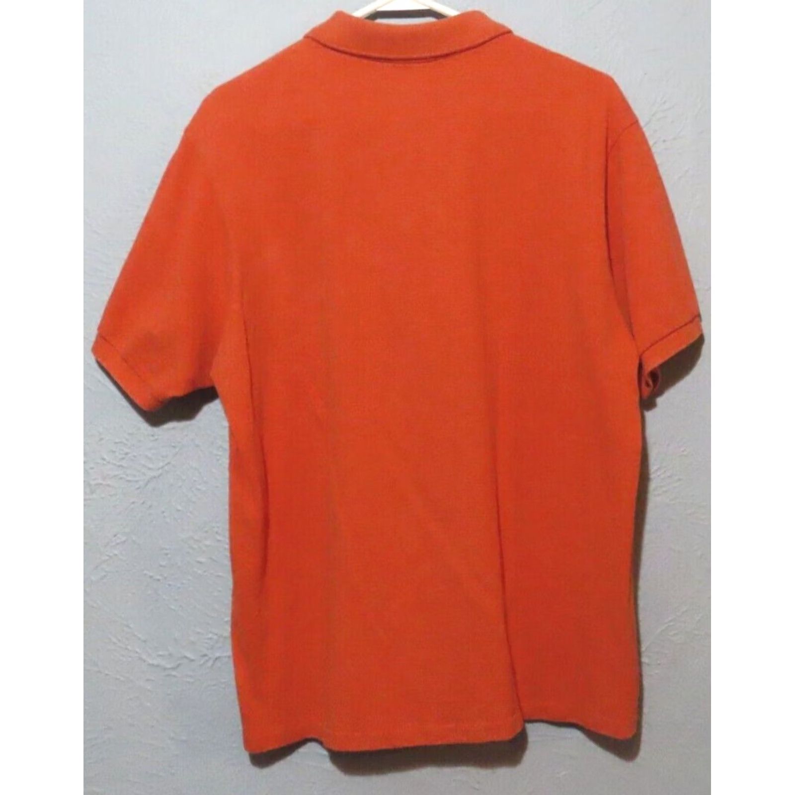 Lacoste Lacoste Polo Shirt Orange Short Sleeve 6/XL Men's Cotton Blend Knit Regular Fit Point Collar Short Sleeve Casual Shirt Size US XL / EU 56 / 4 - 6 Thumbnail