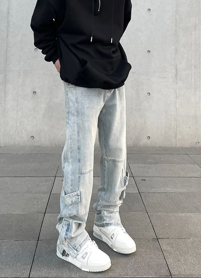Jean Streetwear Jeans Men Y2K Size US 30 / EU 46 - 4 Thumbnail