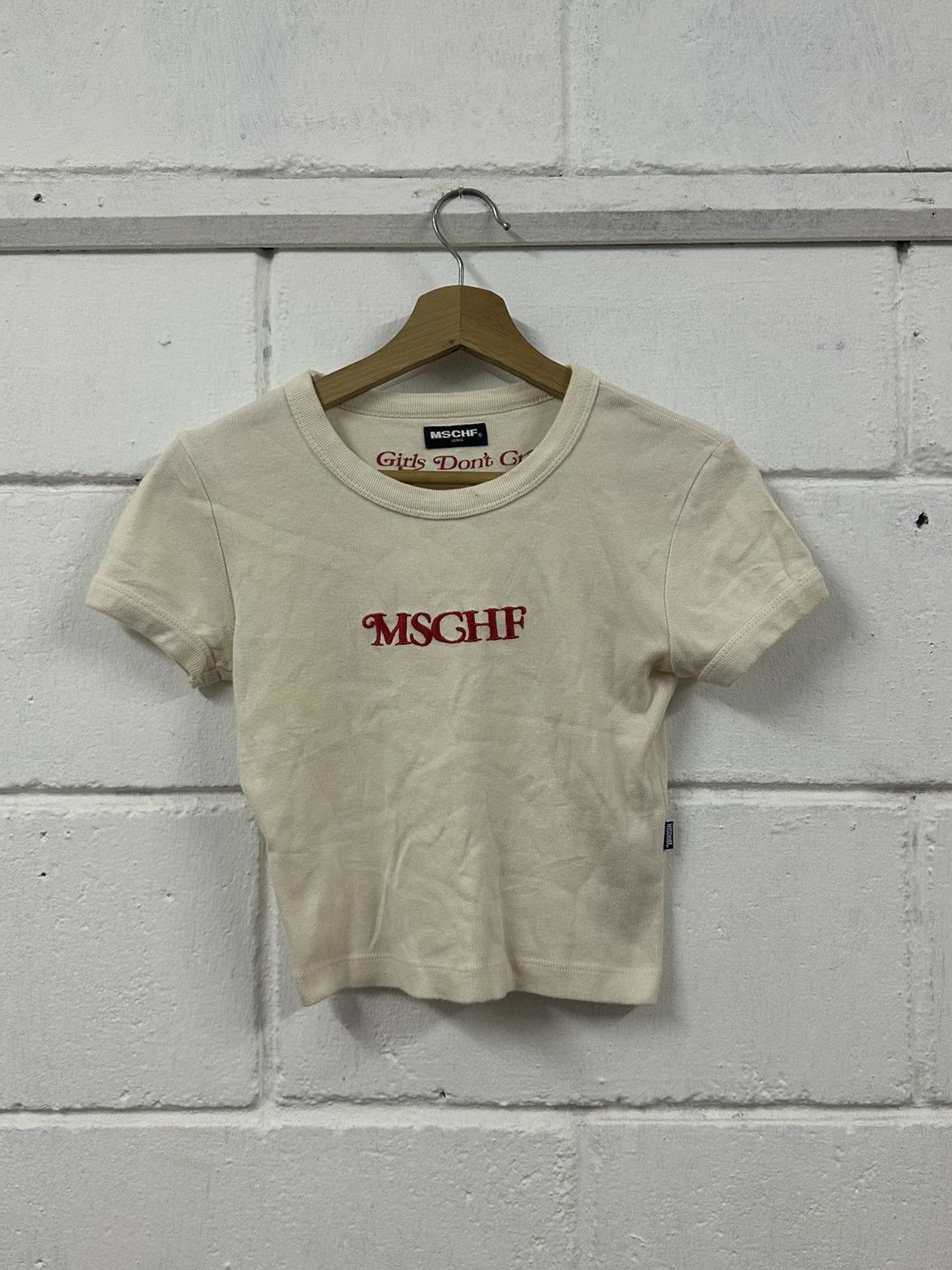 MSCHF SS18 Mischief (MSCHF) x Girls Don’t Cry Women Crop Top Shirt Size S / US 4 / IT 40 - 1 Thumbnail