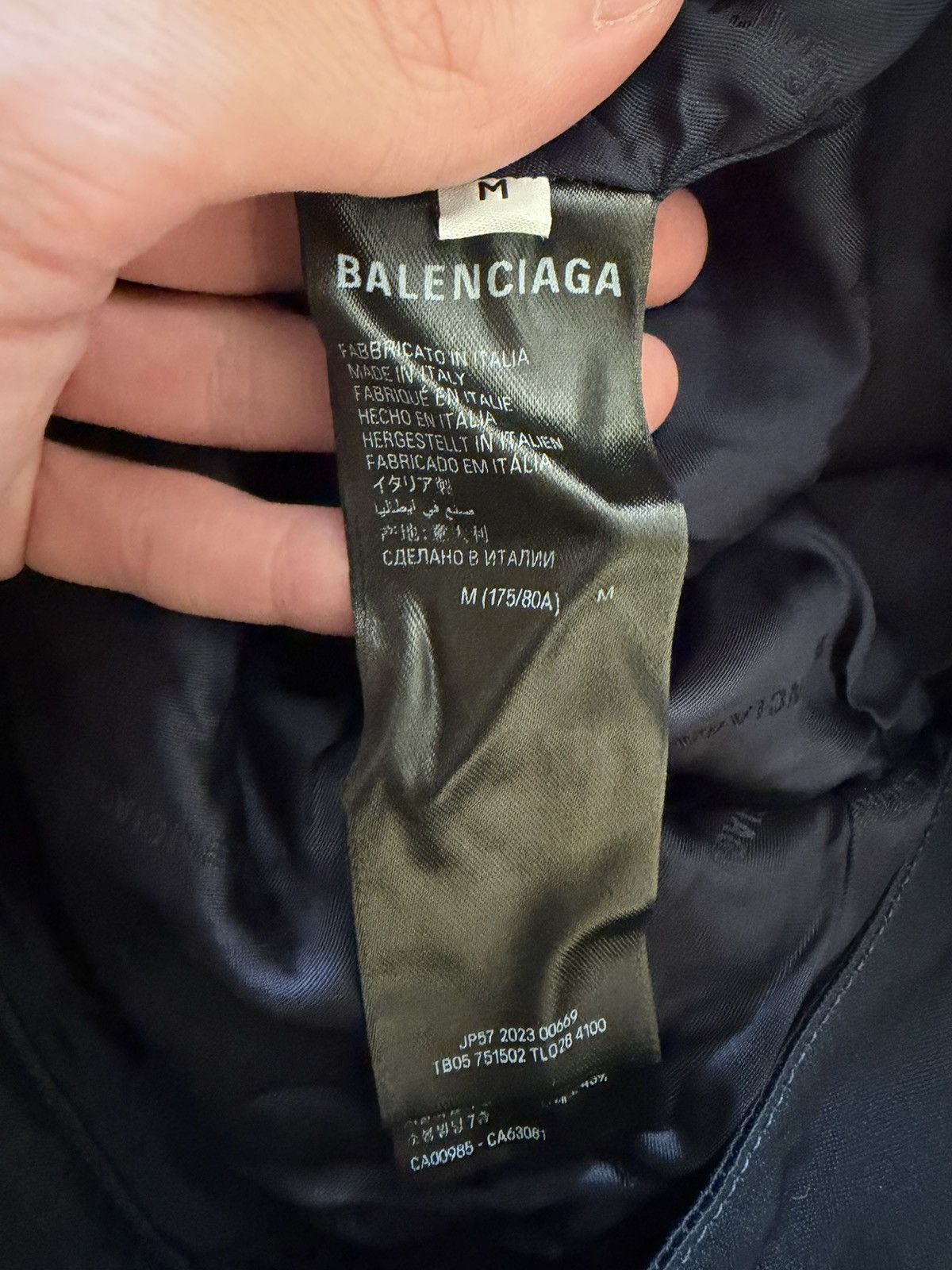 Balenciaga New Fall 23 Crinkled Satin Baggy Pant [M] Size US 32 / EU 48 - 5 Thumbnail