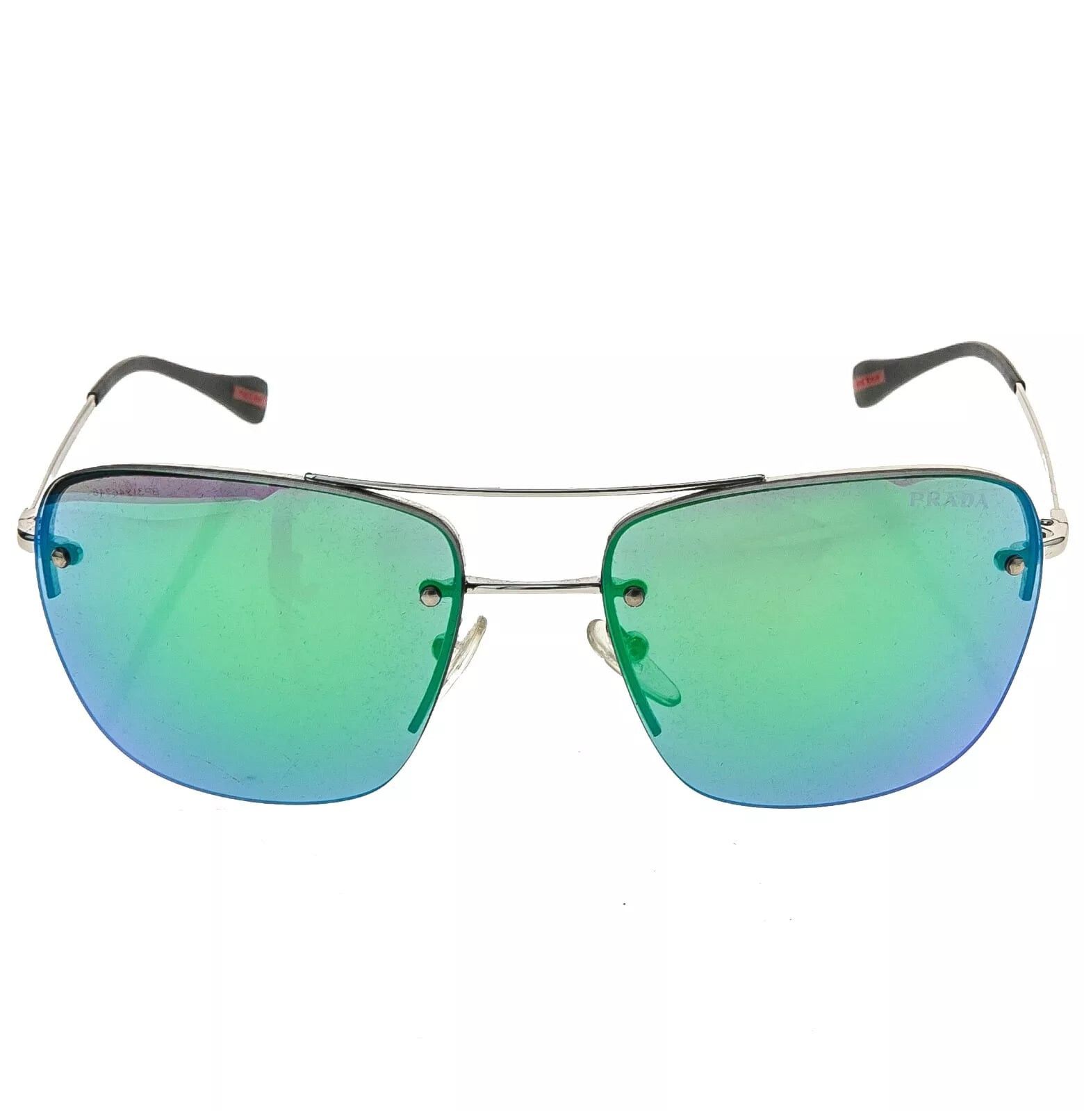 Prada PRADA 52R Linea Rossa Spectrum Sport Pilot Sunglasses PS52RS Size ONE SIZE - 2 Thumbnail