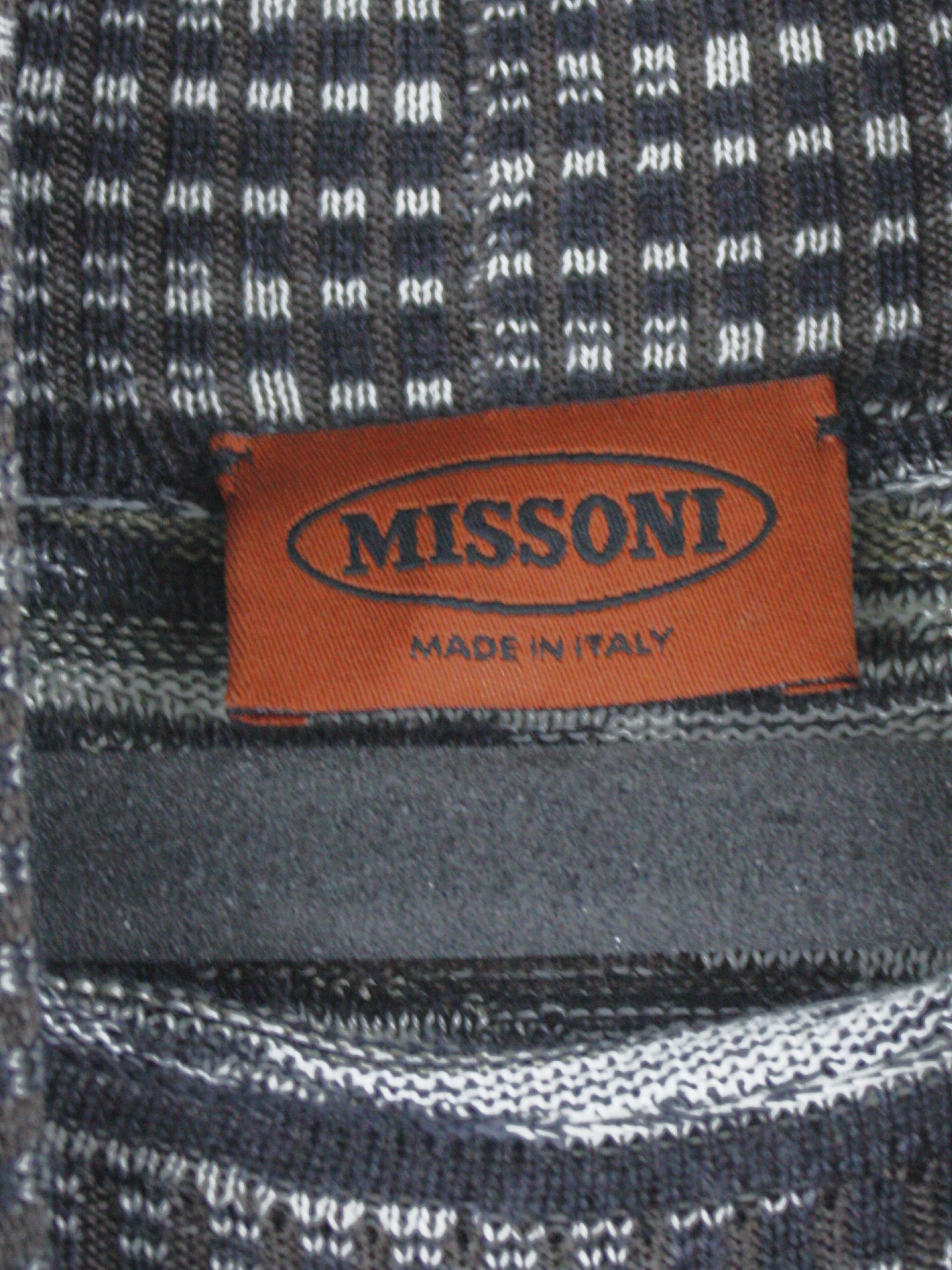 Missoni Missoni Vintage Striped Wool Silk Sweater Made in Italy Size US XL / EU 56 / 4 - 3 Thumbnail