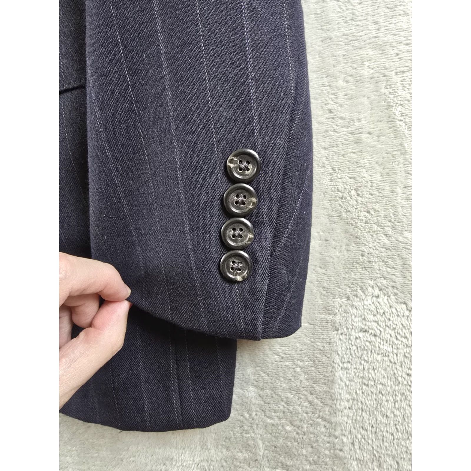 Polo Ralph Lauren VINTAGE Polo Ralph Lauren Suit 38S Blue Pinstripe 2 Piece Union Made USA Size US M / EU 48-50 / 2 - 3 Thumbnail