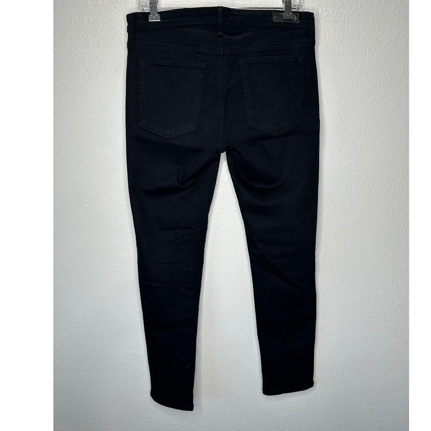 AG Adriano Goldschmied AG Black The Prima Ankle Cigarette Ankle Skinny Jean 30 Size 30" / US 8 / IT 44 - 4 Thumbnail