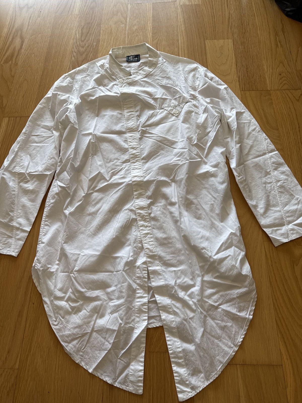 Lost & Found Ria Dunn Lost&Found Long Sleeve White Shirt Size US M / EU 48-50 / 2 - 1 Thumbnail