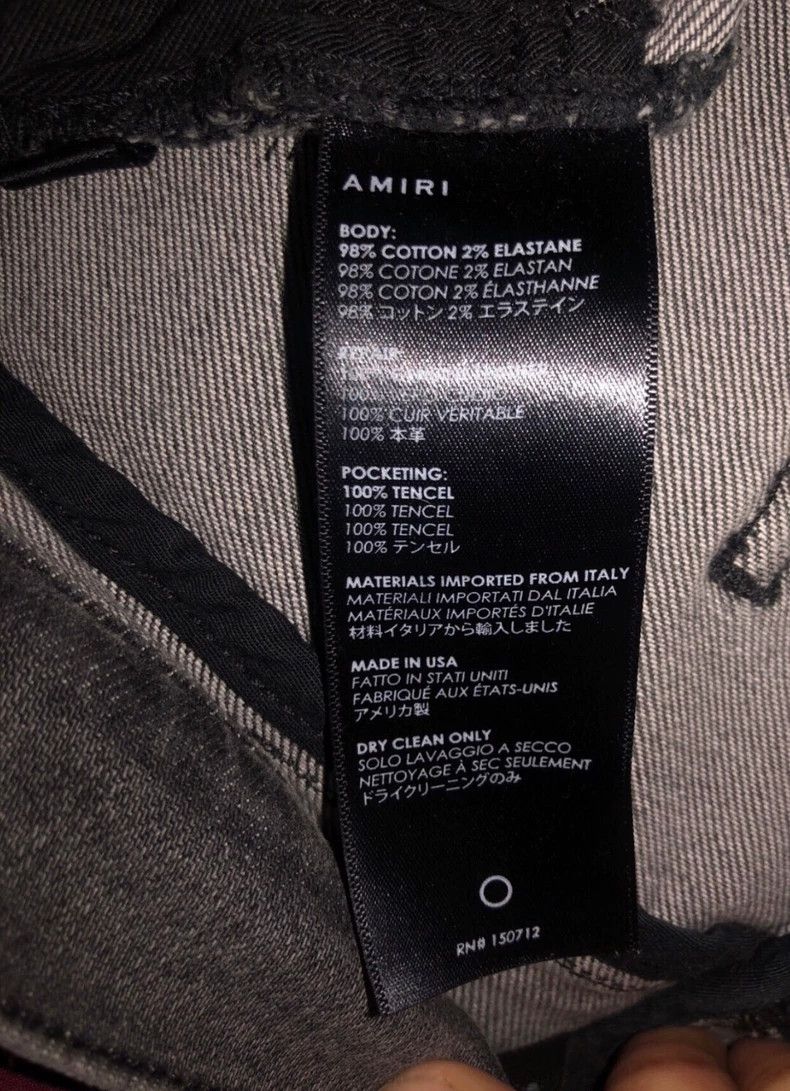 Amiri Amiri 16OG old model mx2 denim pants Size US 29 - 5 Thumbnail