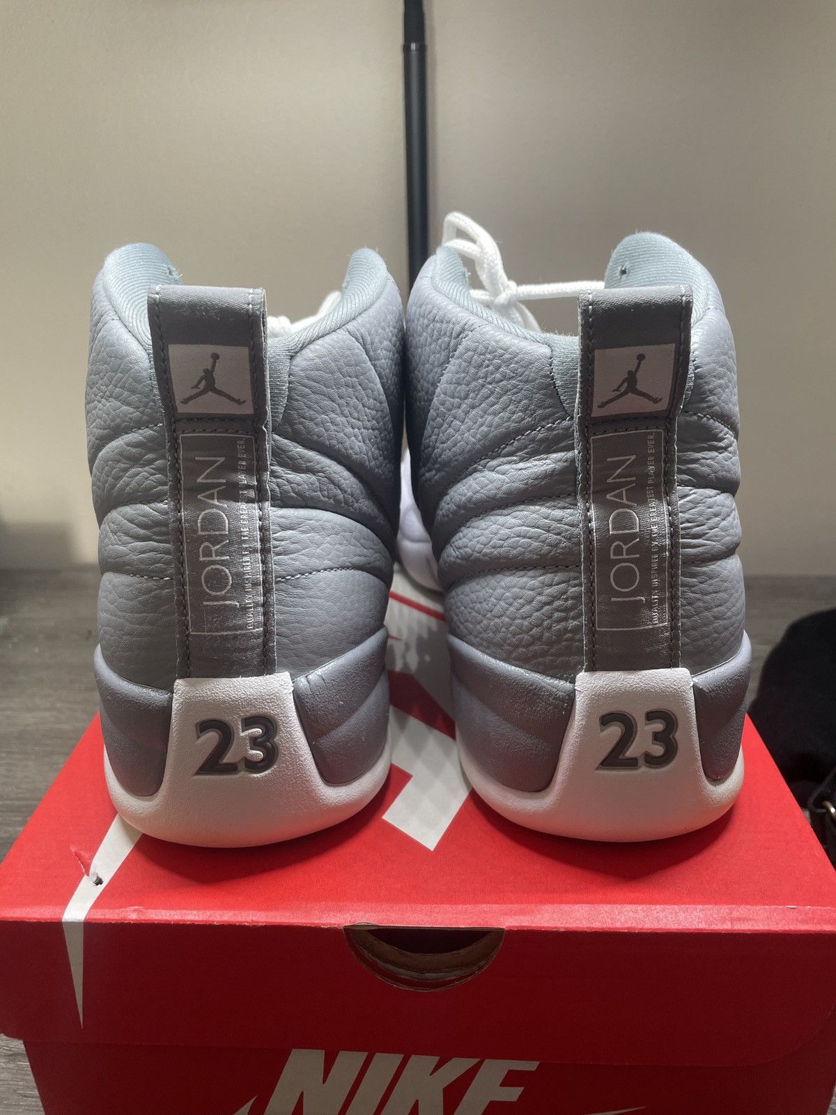 Jordan Brand Jordan 12 Retro Stealth Grey Size US 11.5 / EU 44-45 - 7 Thumbnail
