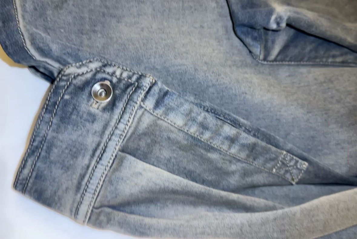 Rick Owens Rick Owen DRKSHDW Men's Denim Jacket Size US S / EU 44-46 / 1 - 5 Thumbnail