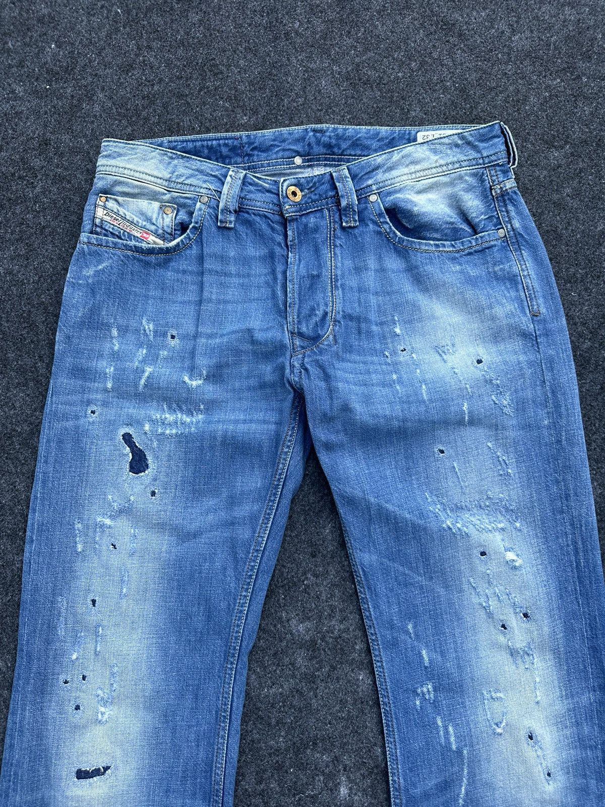 Diesel Vintage Diesel Industries Washed Denim 31x33 D48 Size US 31 - 2 Thumbnail