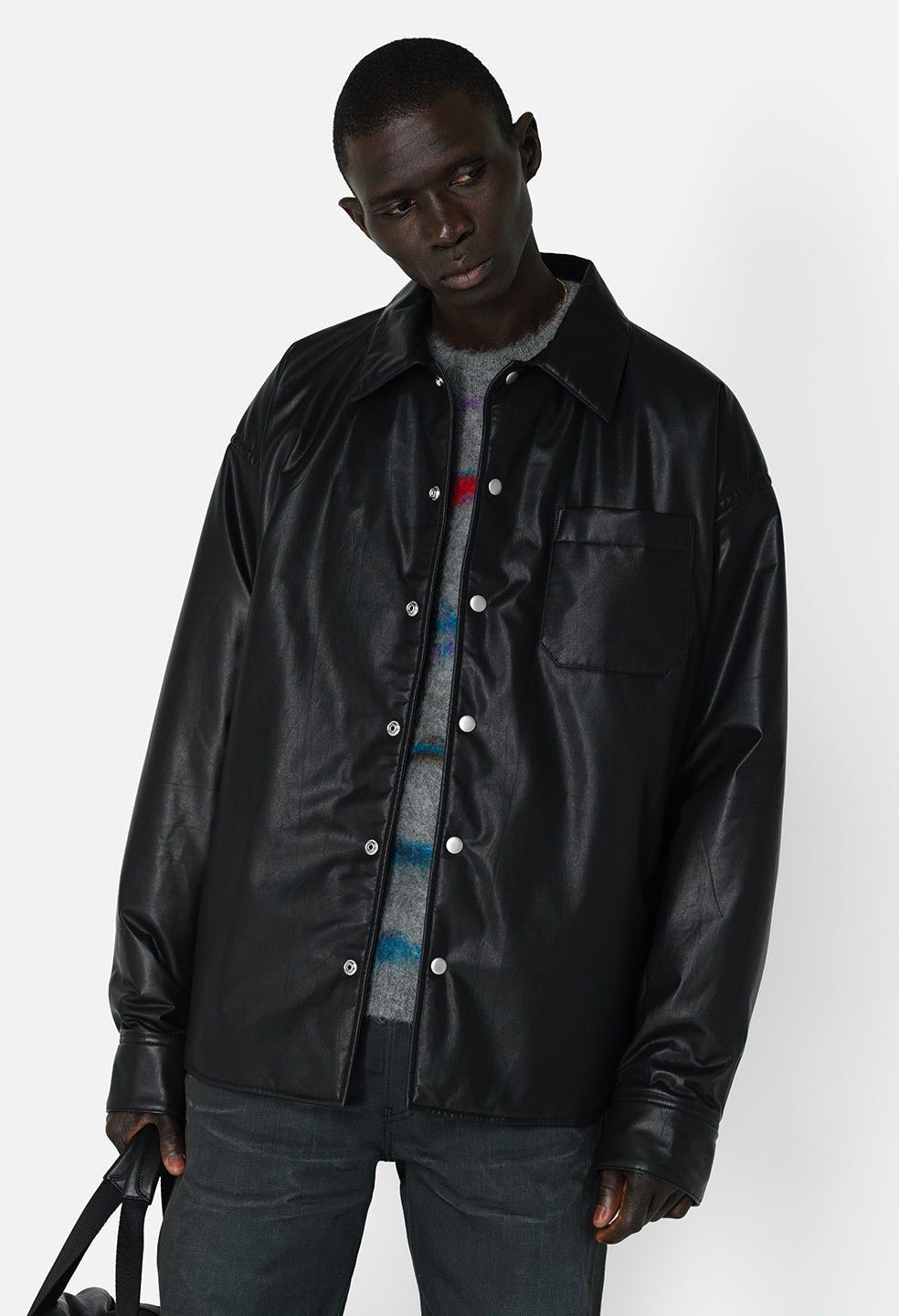 John Elliott John Elliott Leather Scout Jacket Black Size US S / EU 44-46 / 1 - 1 Thumbnail