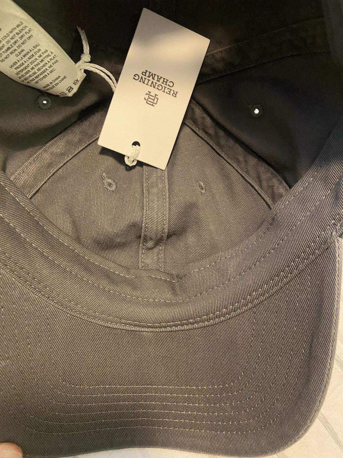 Reigning Champ Reigning Champ Cotton Chino Hat Gray NWT Size ONE SIZE - 10 Thumbnail