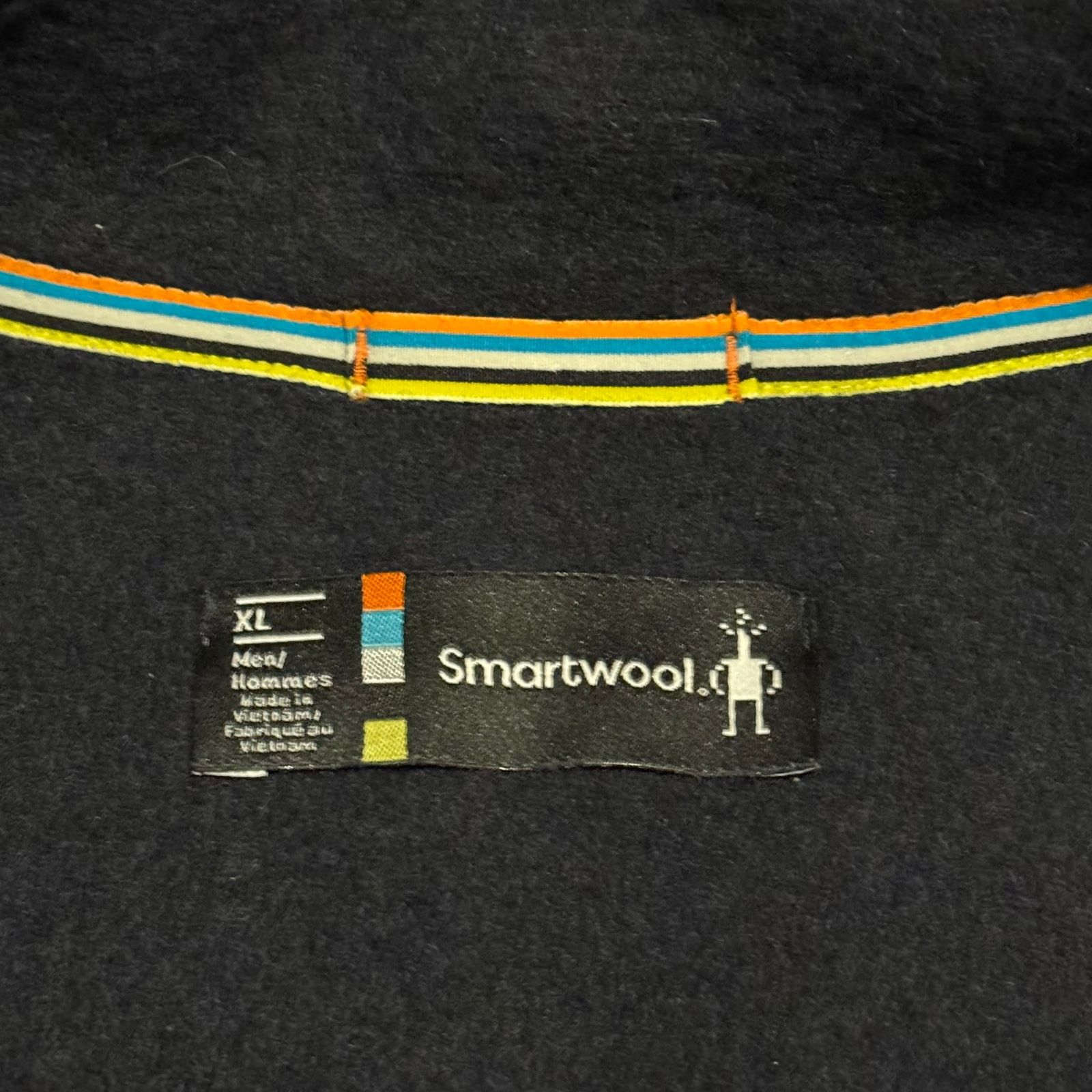 Other Smartwool Hudson Trail Fleece Vest Mens XL Black Wool Blend Size US XL / EU 56 / 4 - 4 Thumbnail