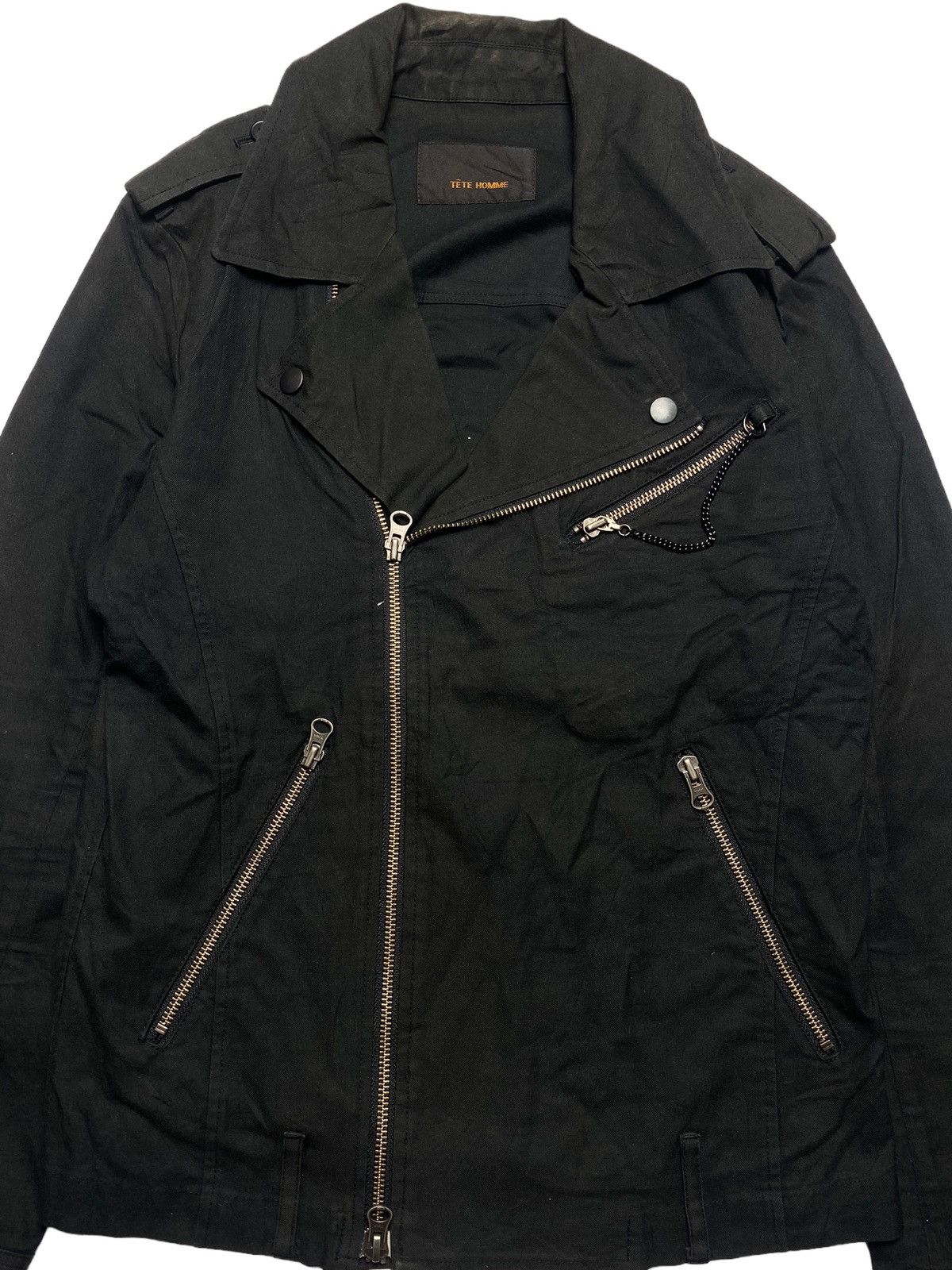 14th Addiction 1990s Tete Home - Biker Jacket Size US M / EU 48-50 / 2 - 7 Thumbnail