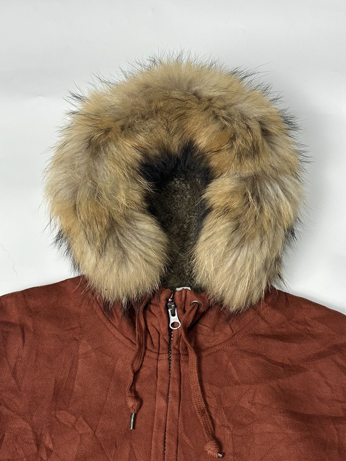 If Six Was Nine × Japanese Brand × Le Grande Bleu (L.G.B.) Fur Hoodie Distressed Pocket Uniqlo sherpa Size US M / EU 48-50 / 2 - 5 Thumbnail