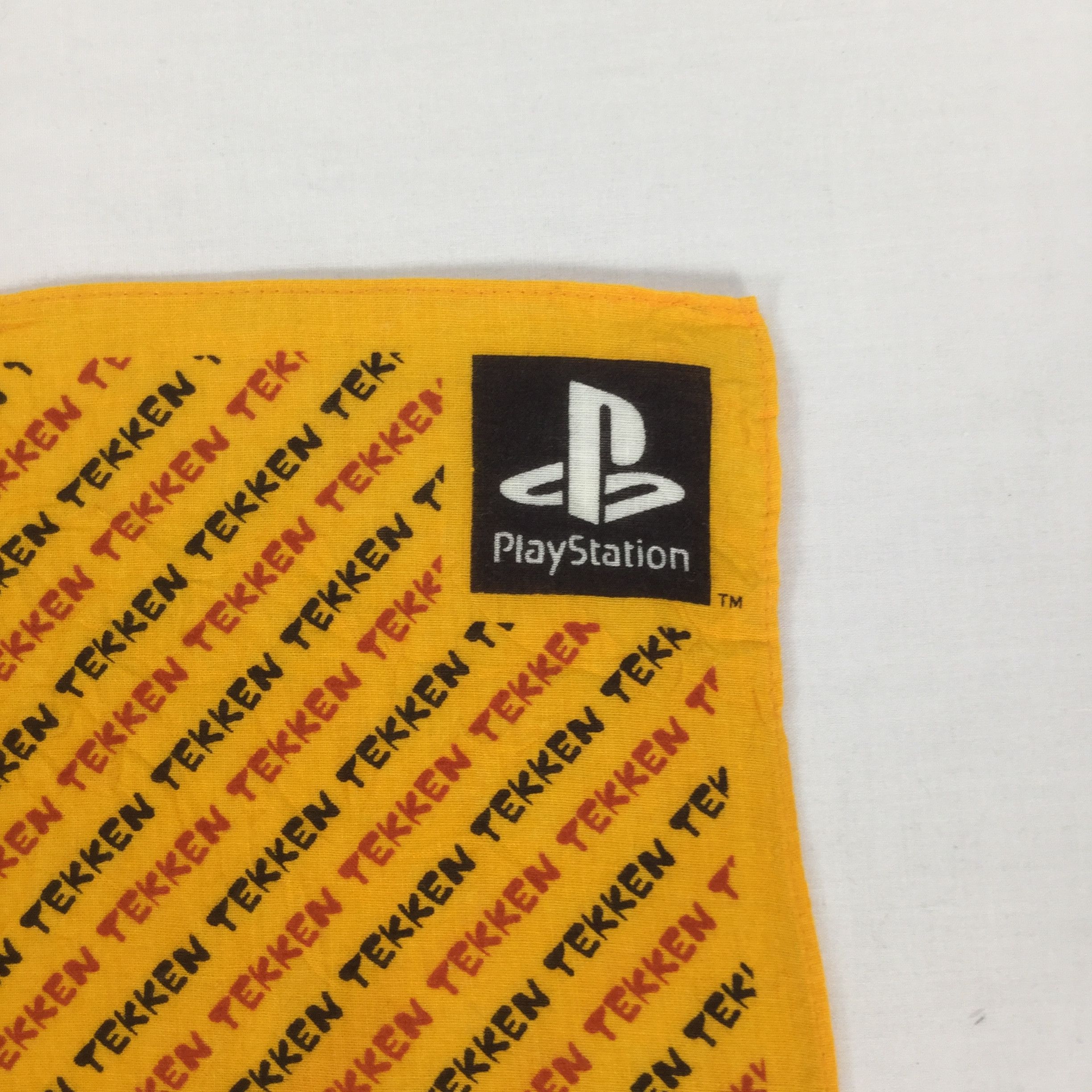 Playstation Vintage Tekken Playstation Games Bandana Handkerchief Size ONE SIZE - 3 Thumbnail