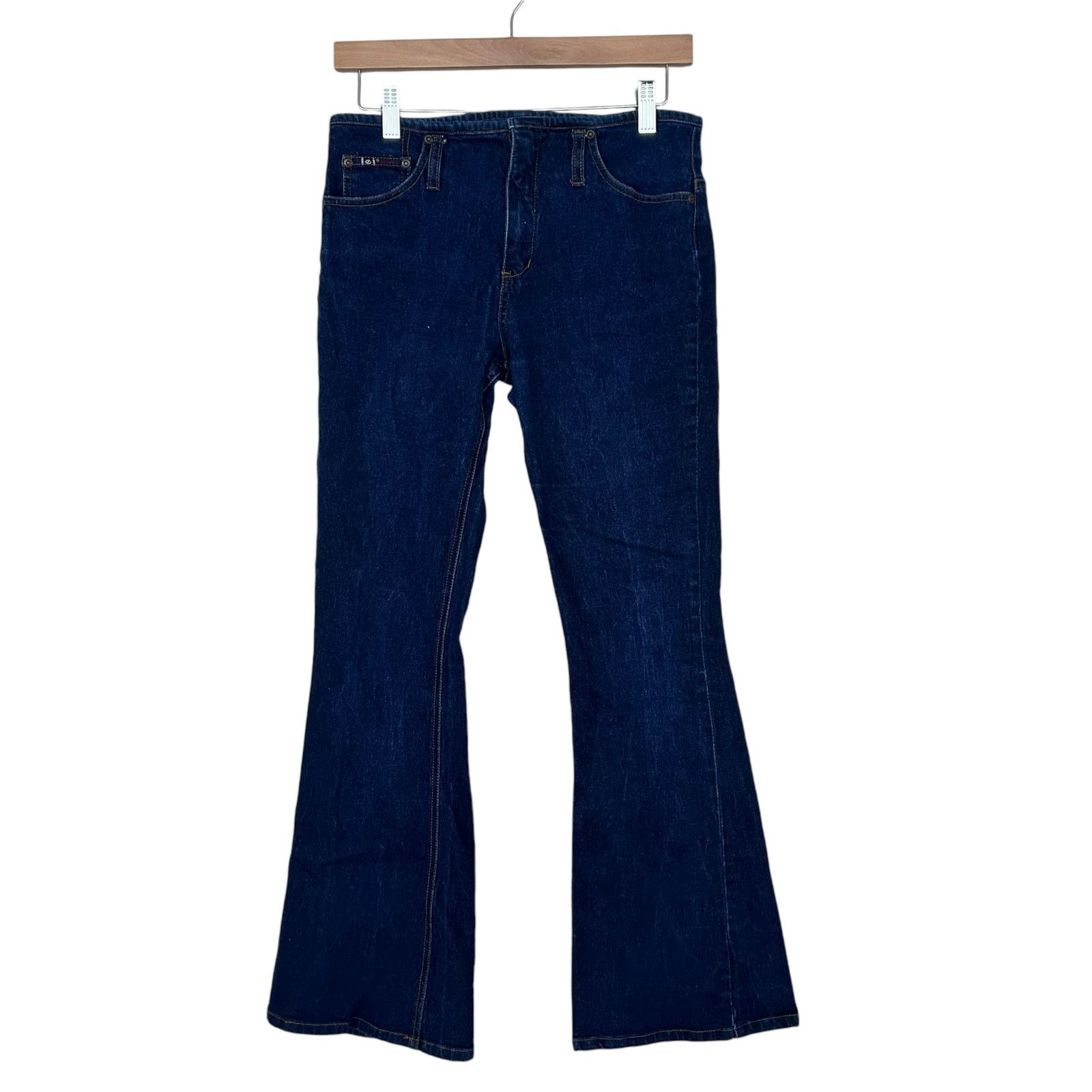 L.E.I. Vintage Y2K LEI Low Rise Flare Jeans Sz 7 Size 28" / US 6 / IT 42 - 1 Thumbnail