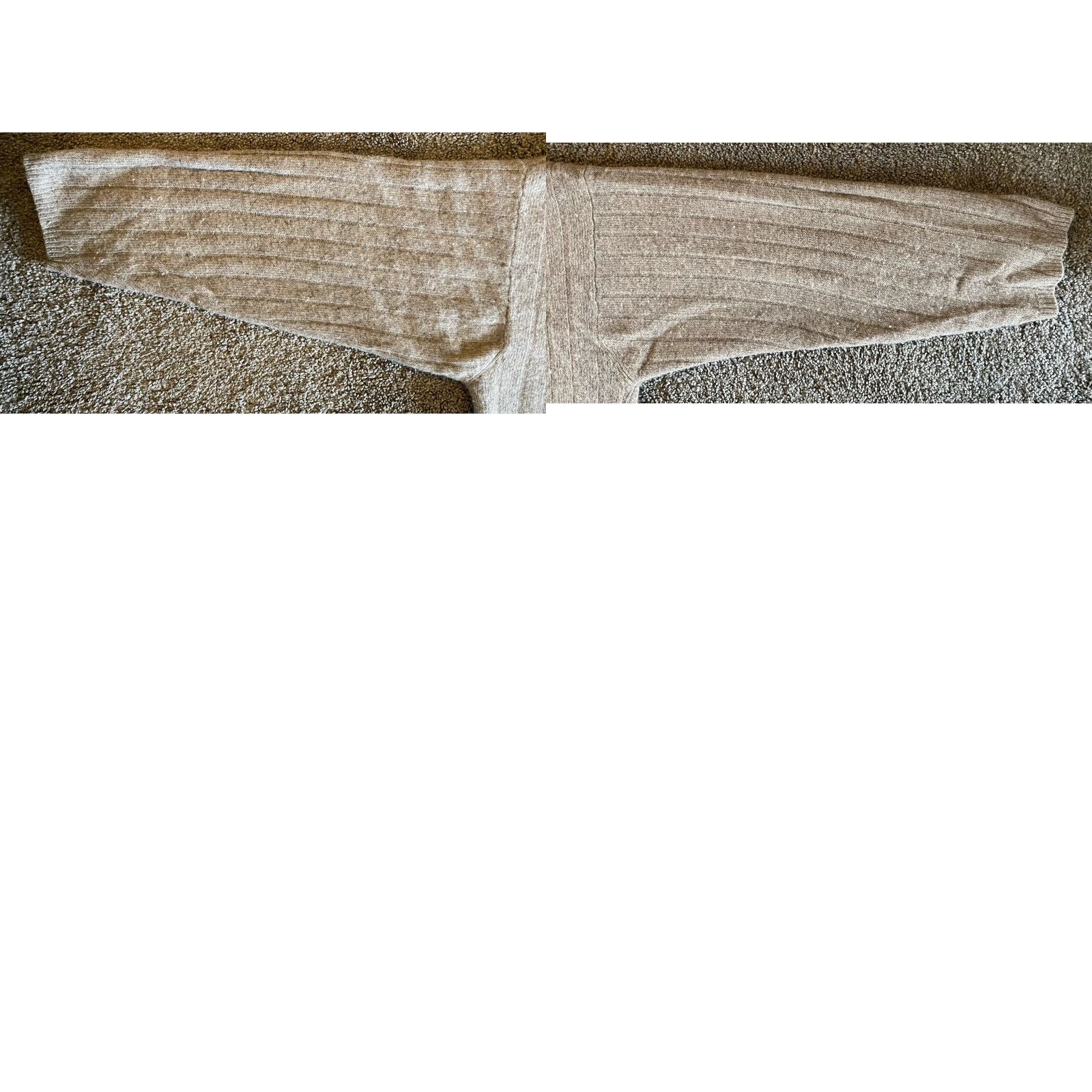 Vintage Structure Men’s Size L Henley Sweater Lambswool Rabbit Hair Collared Beige Mens Size US L / EU 52-54 / 3 - 10 Thumbnail