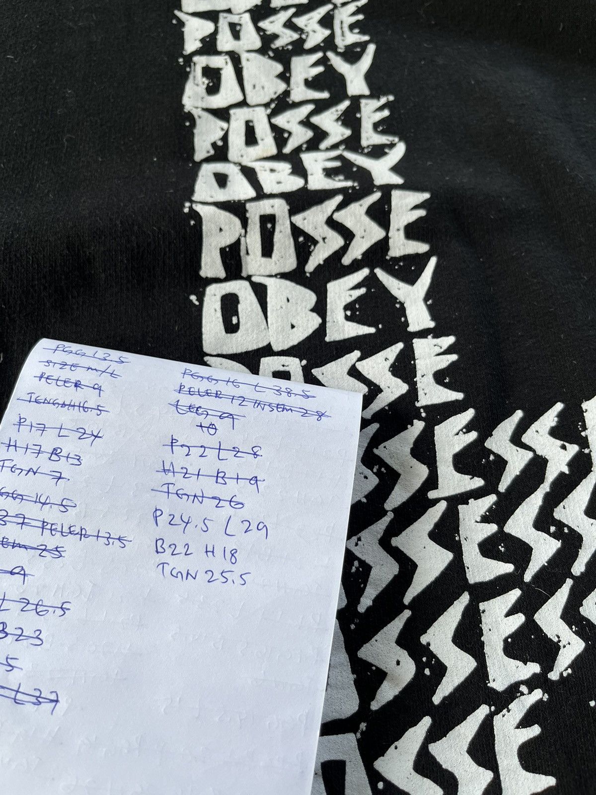 Obey × Vintage ⚡️STEALS⚡️Obey T Logo Sweetshirts Size US L / EU 52-54 / 3 - 8 Thumbnail
