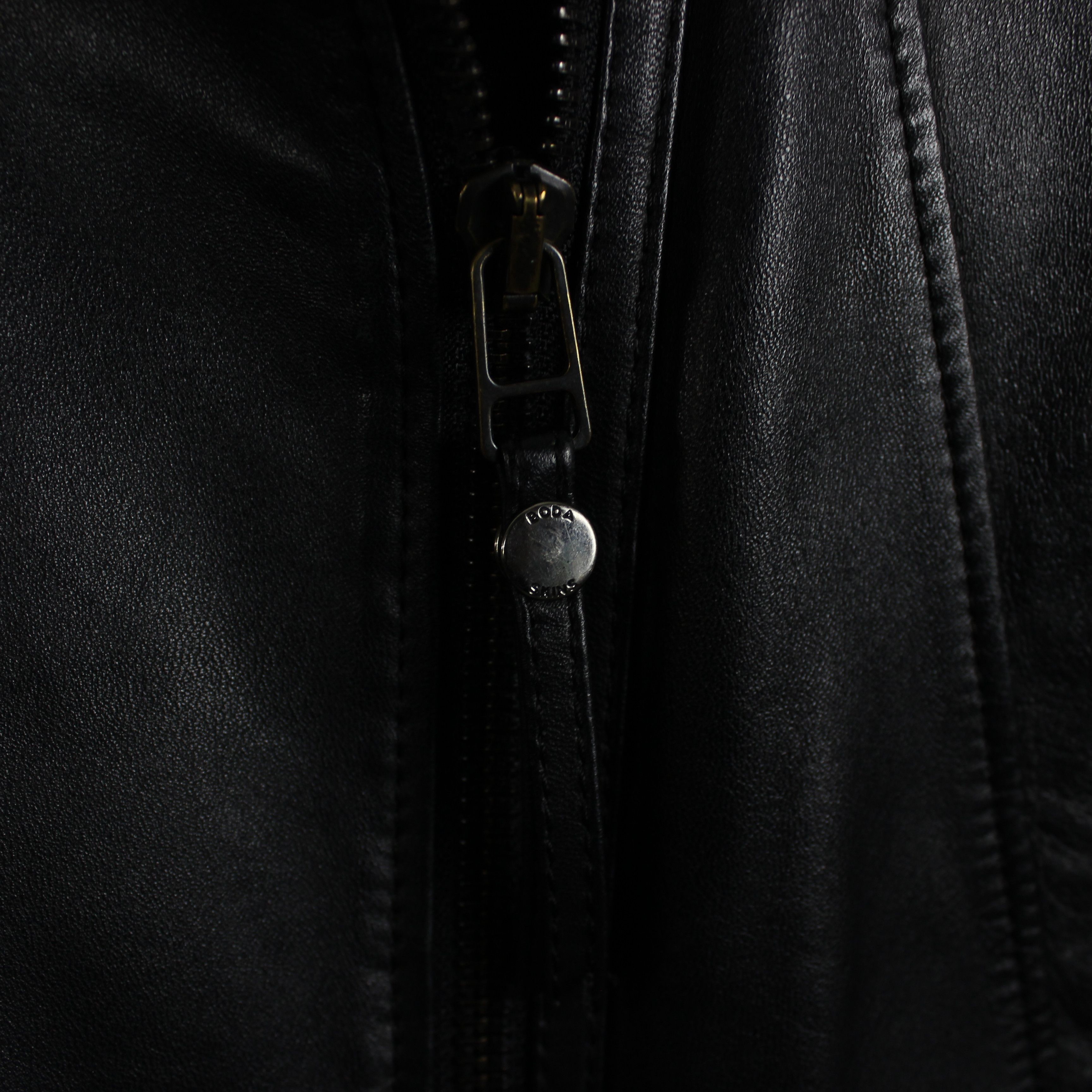 Boda Skins Boda Skins leather bike jacket US 6 M Black Size M / US 6-8 / IT 42-44 - 10 Thumbnail