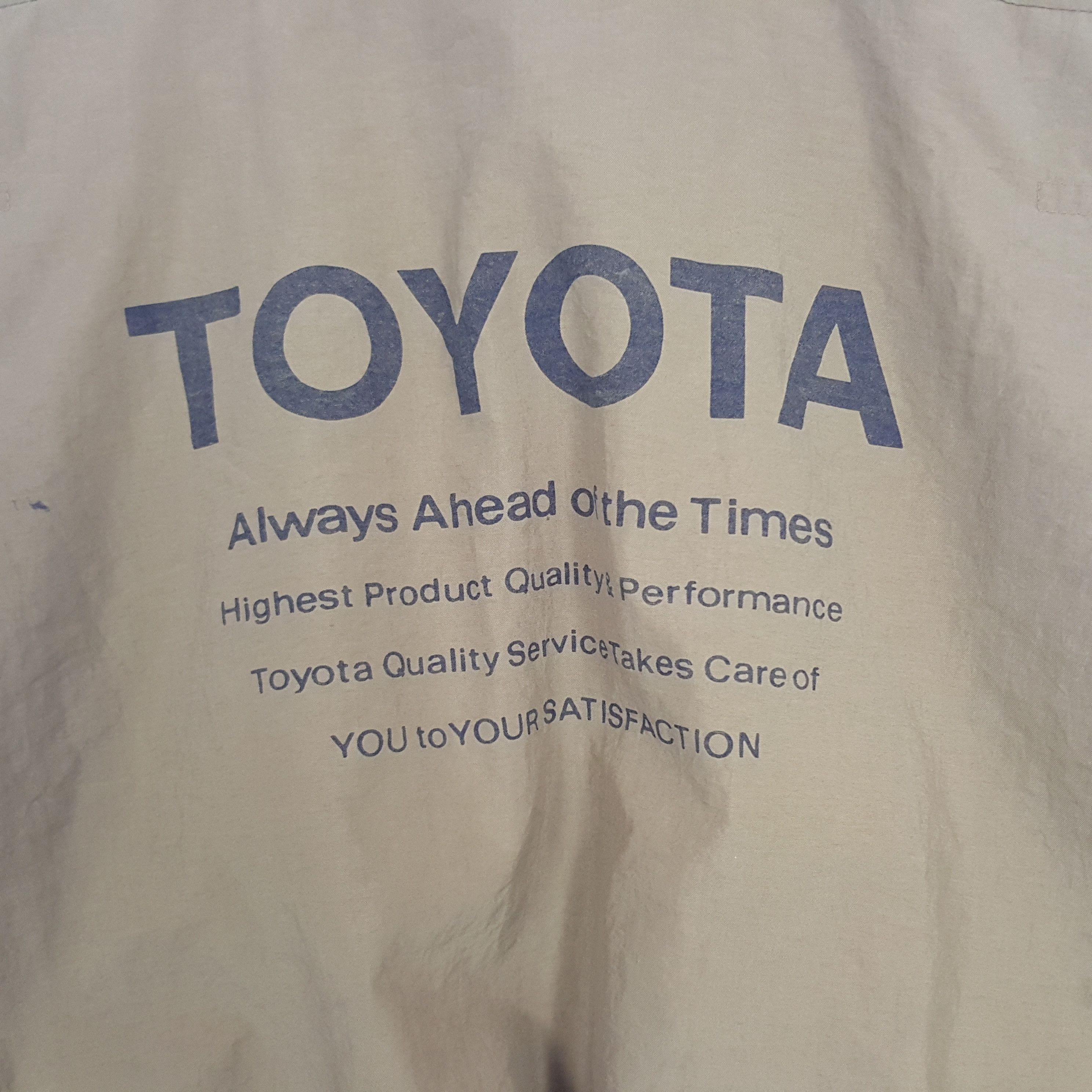 Japanese Brand × Vintage Vintage Toyota Racing Team Japanese Bombers Jacket Size US M / EU 48-50 / 2 - 2 Thumbnail