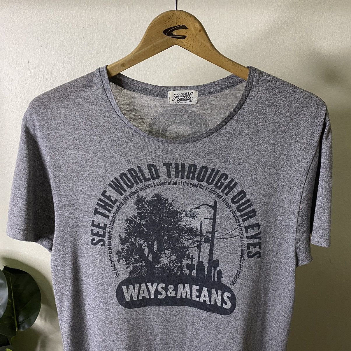 Japanese Brand × Journal Standard Journal Standard Triblend Tee Made in Japan Size US S / EU 44-46 / 1 - 2 Thumbnail
