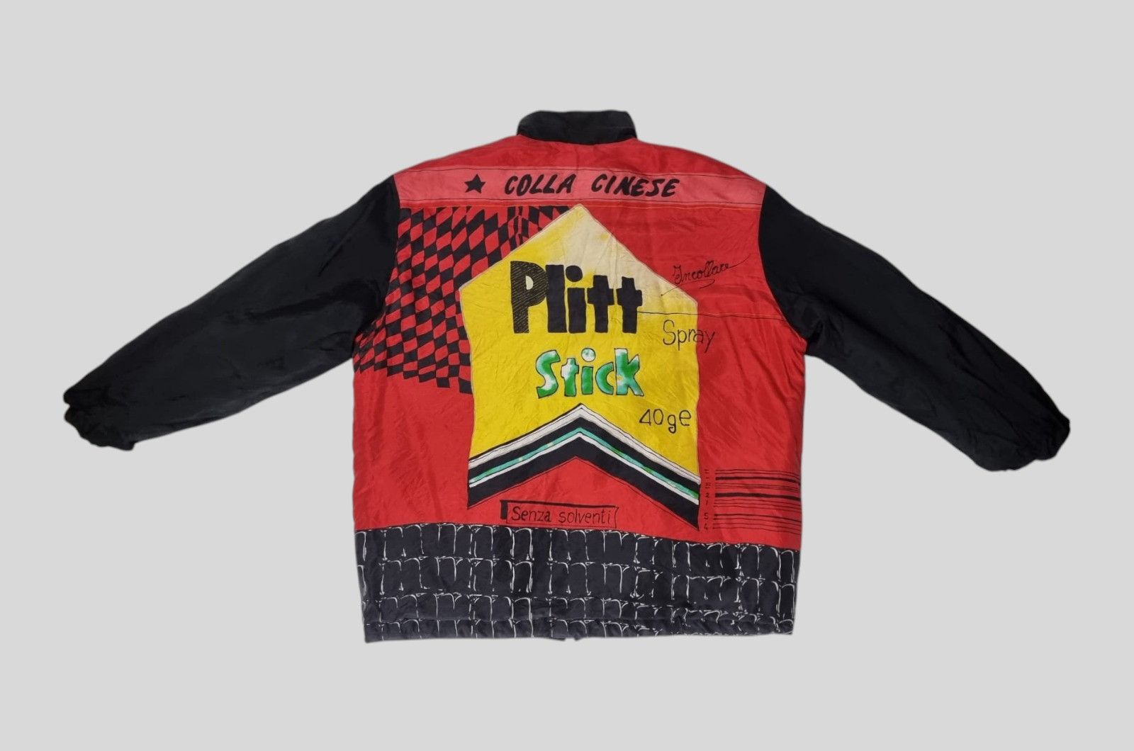 Japanese Brand × Vintage vintage Otto Kern silk rayon jacket 2in1 reversible M Size US M / EU 48-50 / 2 - 2 Thumbnail