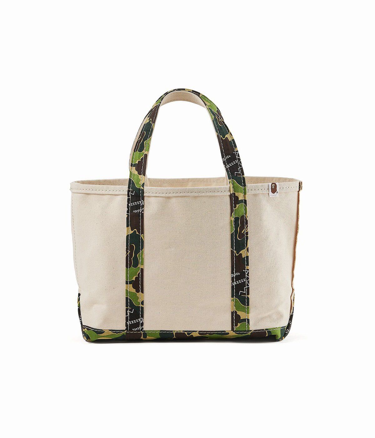 image of Bape x Readymade Saint Michael Ape Yote Bag in White, Men's