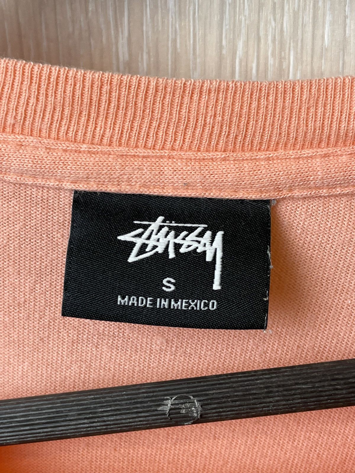 Stussy Stussy Big logo Pink T-shirt Size US S / EU 44-46 / 1 - 5 Thumbnail