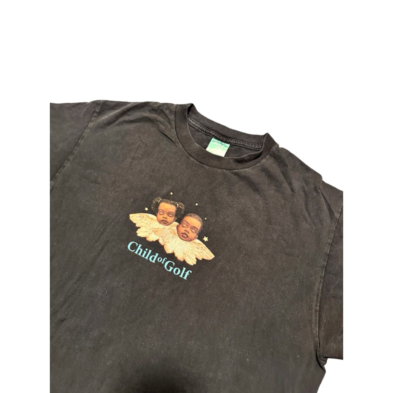 Golf Wang VINTAGE Golf Wang Child Of Golf Cherub Tee Mens M Streetwear Black T-Shirt Size US M / EU 48-50 / 2 - 5 Thumbnail