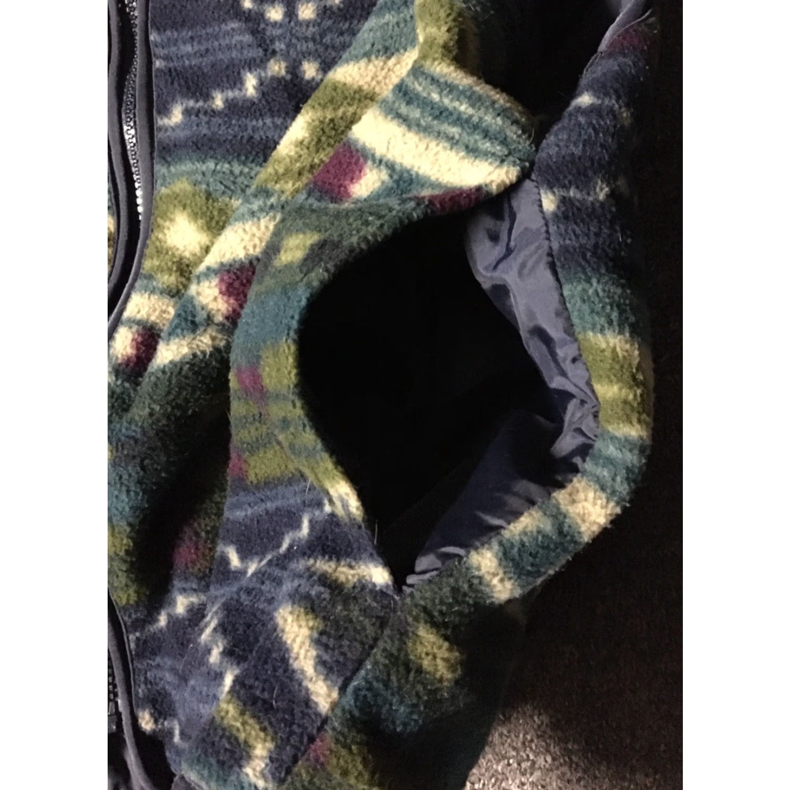CB Sports VINTAGE 90s Sprint Bumps & Jumps Breckenridge Ski Event Promo Aztec Fleece Vest S Green Mens Vest S Size US S / EU 44-46 / 1 - 4 Thumbnail
